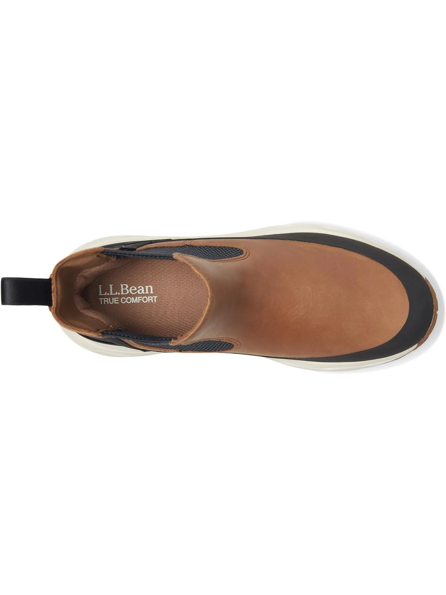 Ботинки L.L.Bean Women's Nextventure Chelsea Boot, Saddle/Paperwhite — изображение 2 из 7, слоновая кость