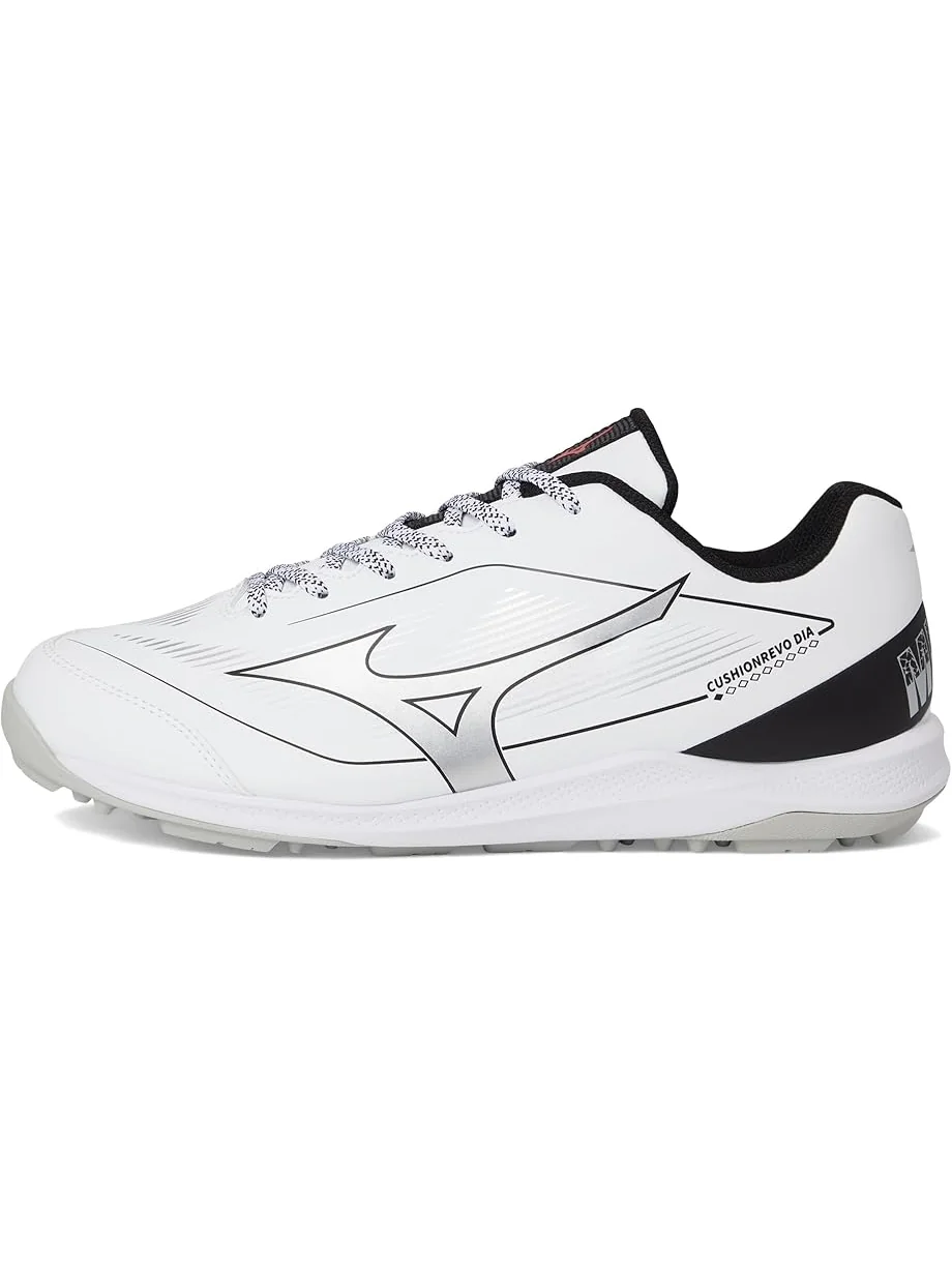 Унисекс кроссовки Mizuno Cushionrevo Diamond Turf — изображение 4 из 7, белый/черный