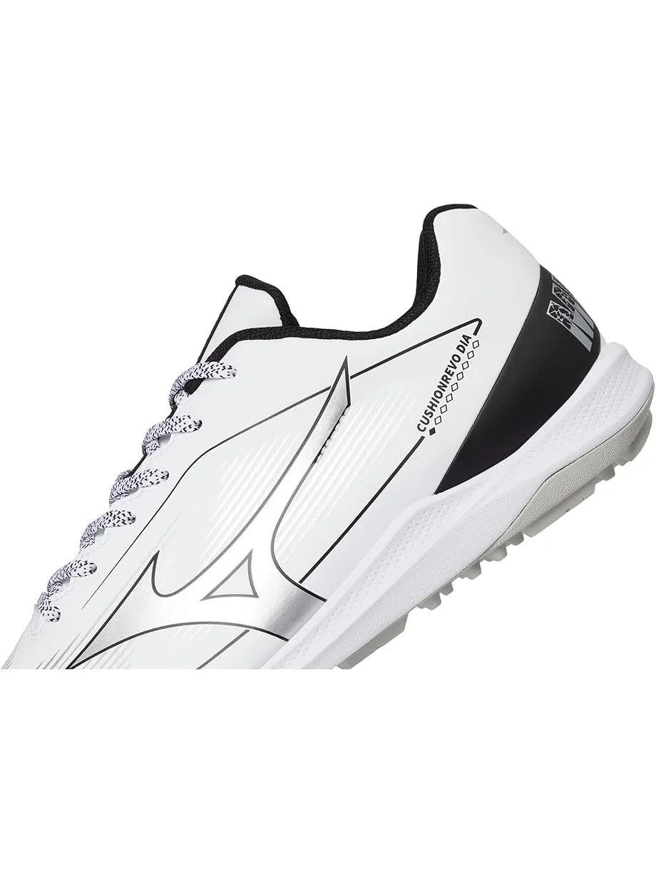 Унисекс кроссовки Mizuno Cushionrevo Diamond Turf — изображение 6 из 7, белый/черный