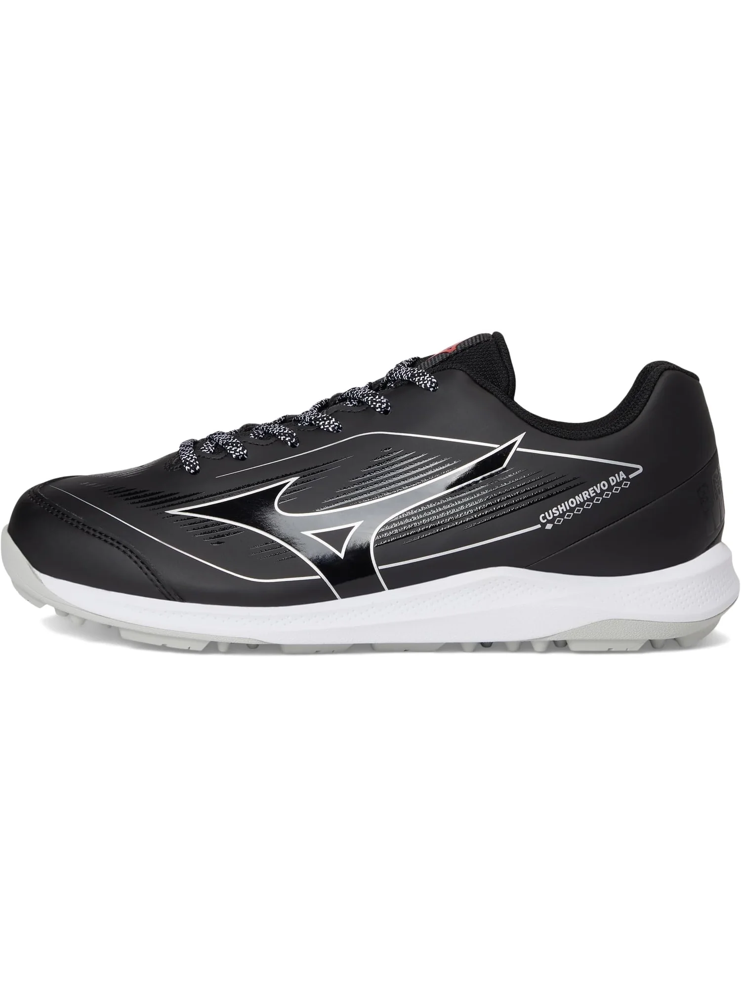 Кроссовки Mizuno Unisex Cushionrevo Diamond Turf — изображение 4 из 7, черный/белый