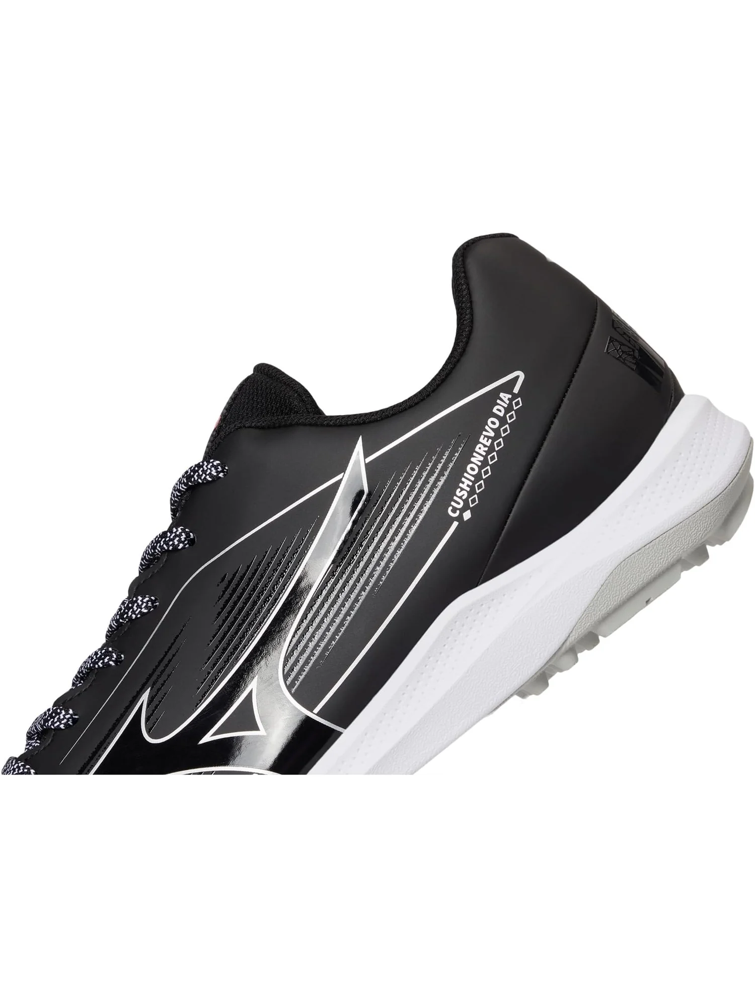 Кроссовки Mizuno Unisex Cushionrevo Diamond Turf — изображение 6 из 7, черный/белый