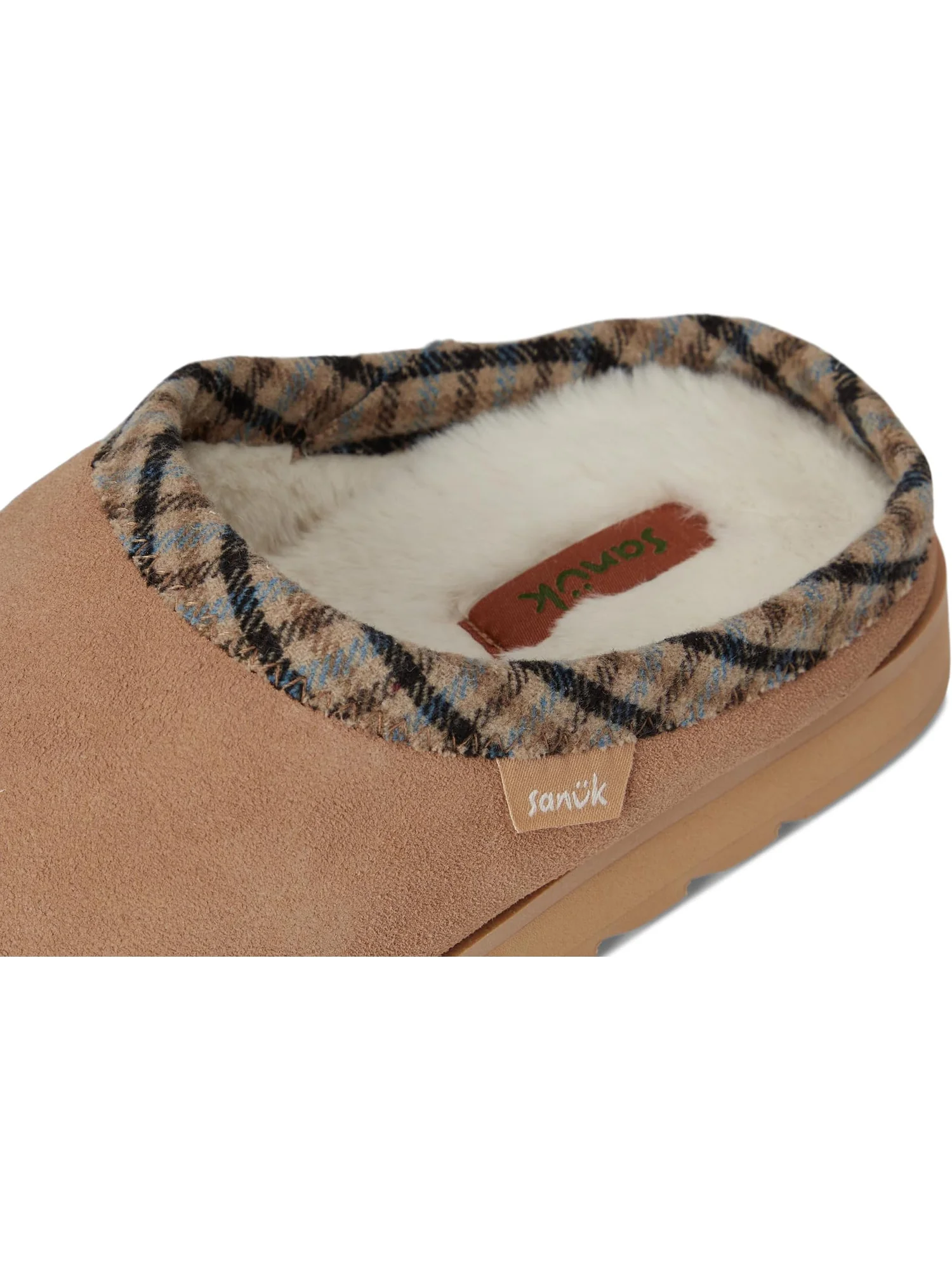 Тапочки Sanuk Women's Cloud Lounger — изображение 6 из 7, бежевый