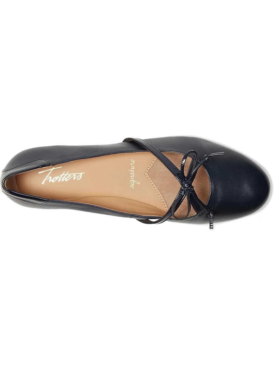 Женские балетки Trotters Carissa — изображение 2 из 7, темно-синий