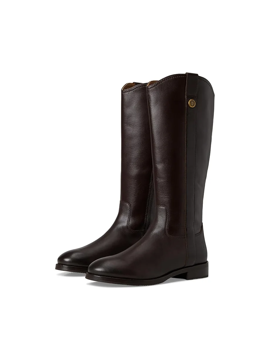 Женские ботинки Frye Melissa Button Tall Inside Zip — изображение 1 из 7, коричневый