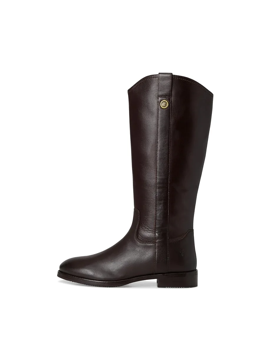 Женские ботинки Frye Melissa Button Tall Inside Zip — изображение 4 из 7, коричневый