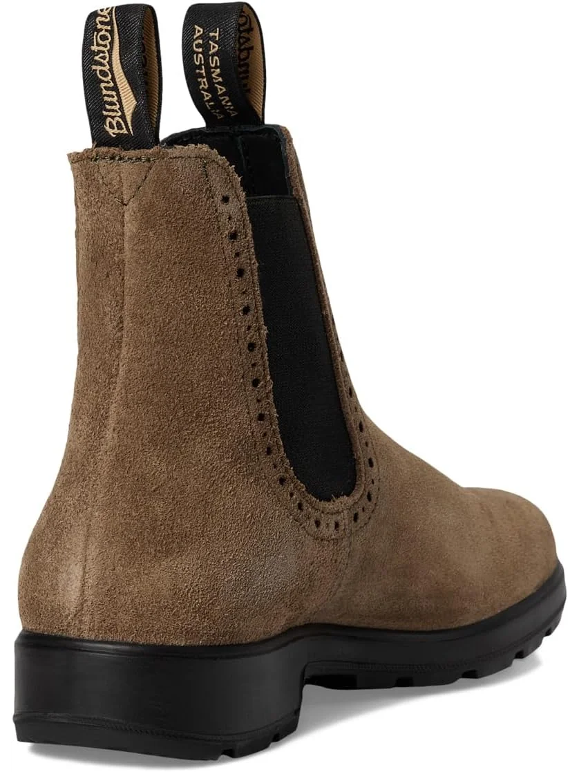 Ботинки Blundstone Women's High-Top Chelsea Boots, Dark Mushroom Suede — изображение 5 из 7, серый