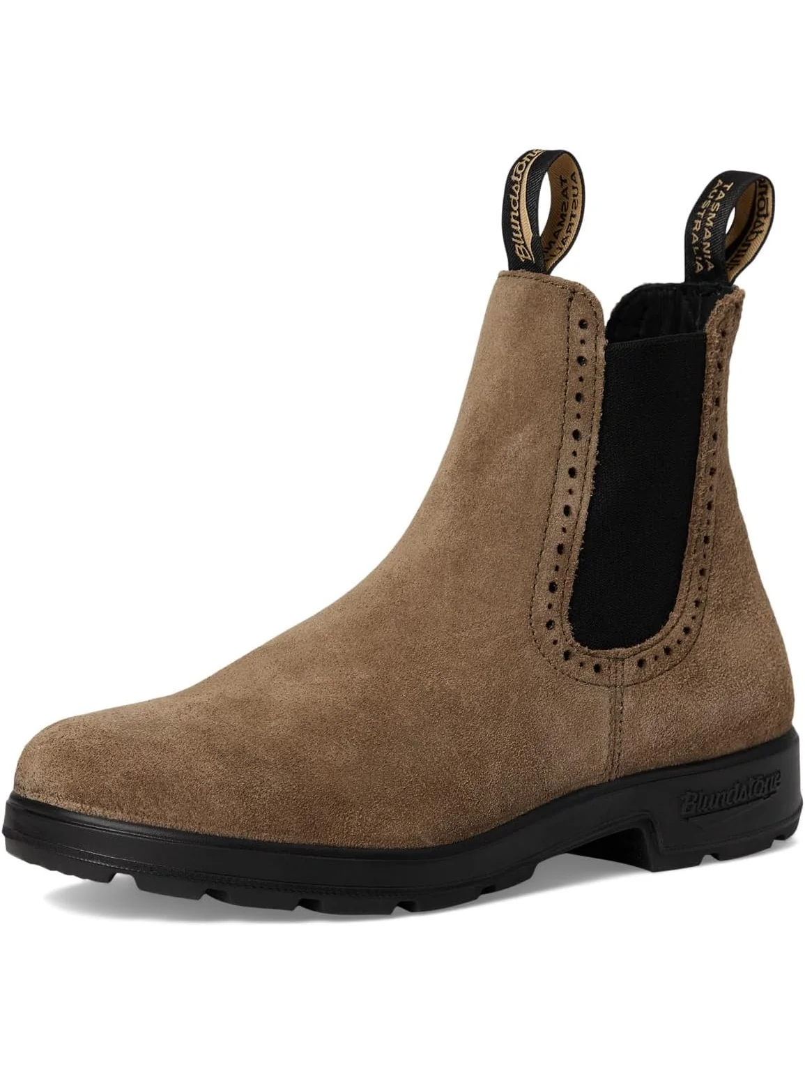 Ботинки Blundstone Women's High-Top Chelsea Boots, Dark Mushroom Suede — изображение 7 из 7, серый
