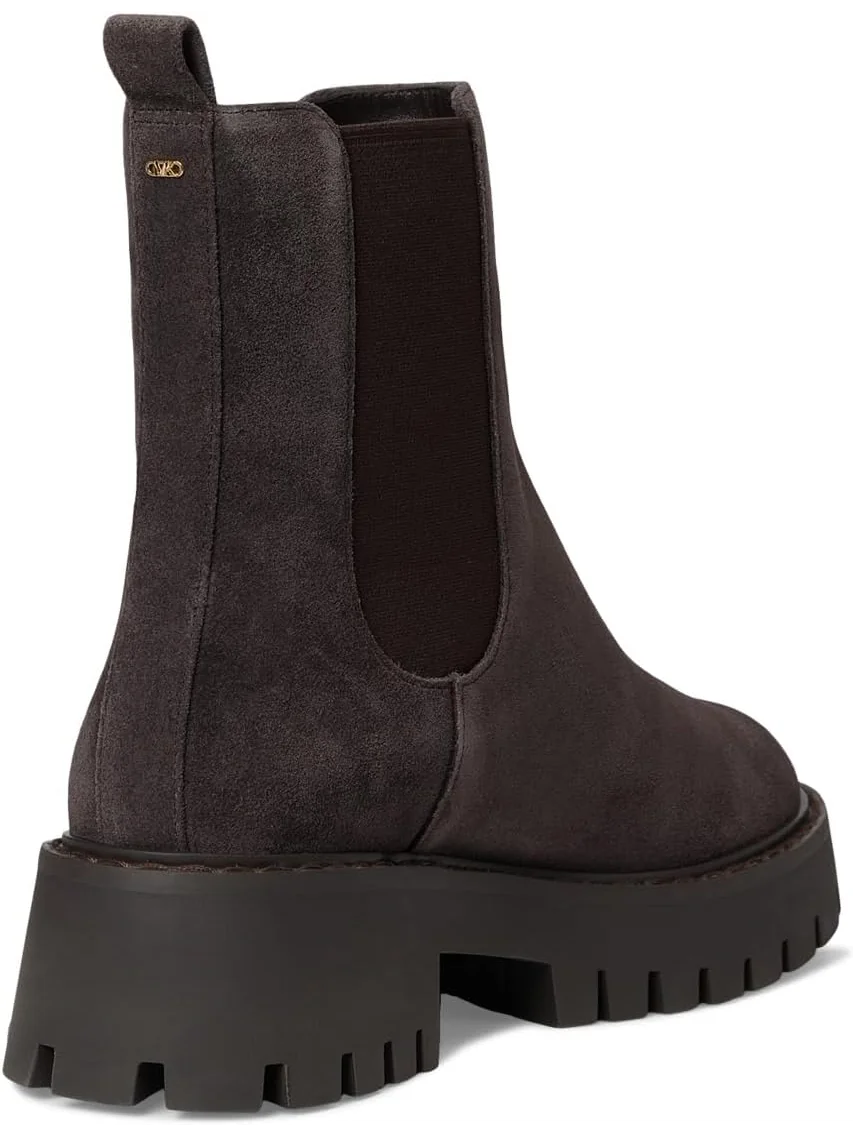 Ботинки MICHAEL Michael Kors Women's Asher Flat Bootie — изображение 5 из 7, шоколад