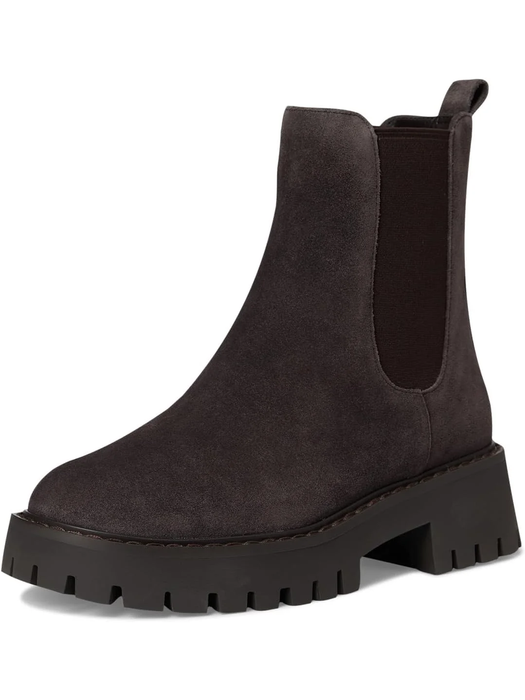 Ботинки MICHAEL Michael Kors Women's Asher Flat Bootie — изображение 7 из 7, шоколад