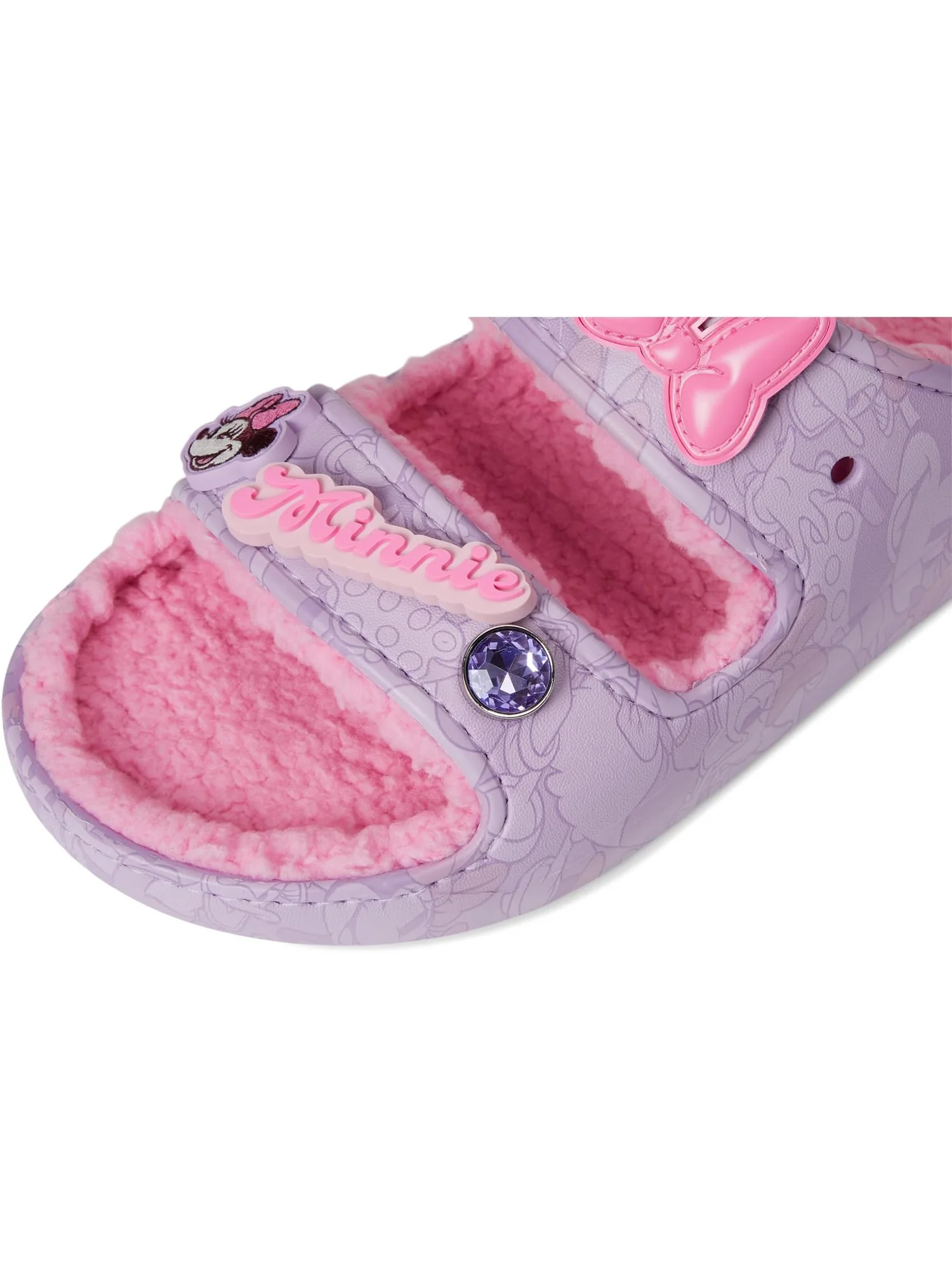 Тапочки Crocs Unisex Disney Minnie Mouse & Daisy Cozzzy Sandals, Minnie/Daisy — изображение 6 из 7, минни маргаритка