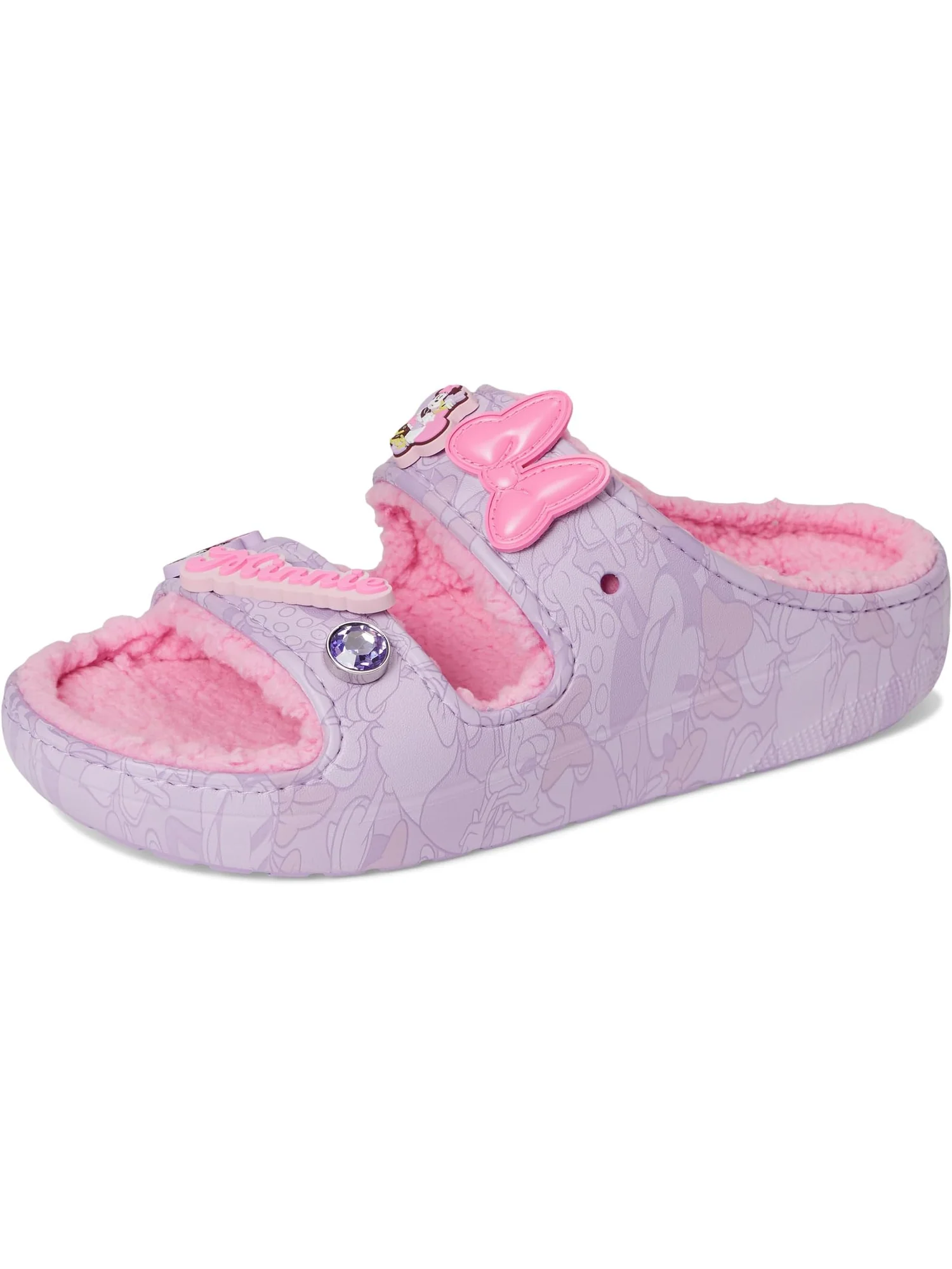 Тапочки Crocs Unisex Disney Minnie Mouse & Daisy Cozzzy Sandals, Minnie/Daisy — изображение 7 из 7, минни маргаритка