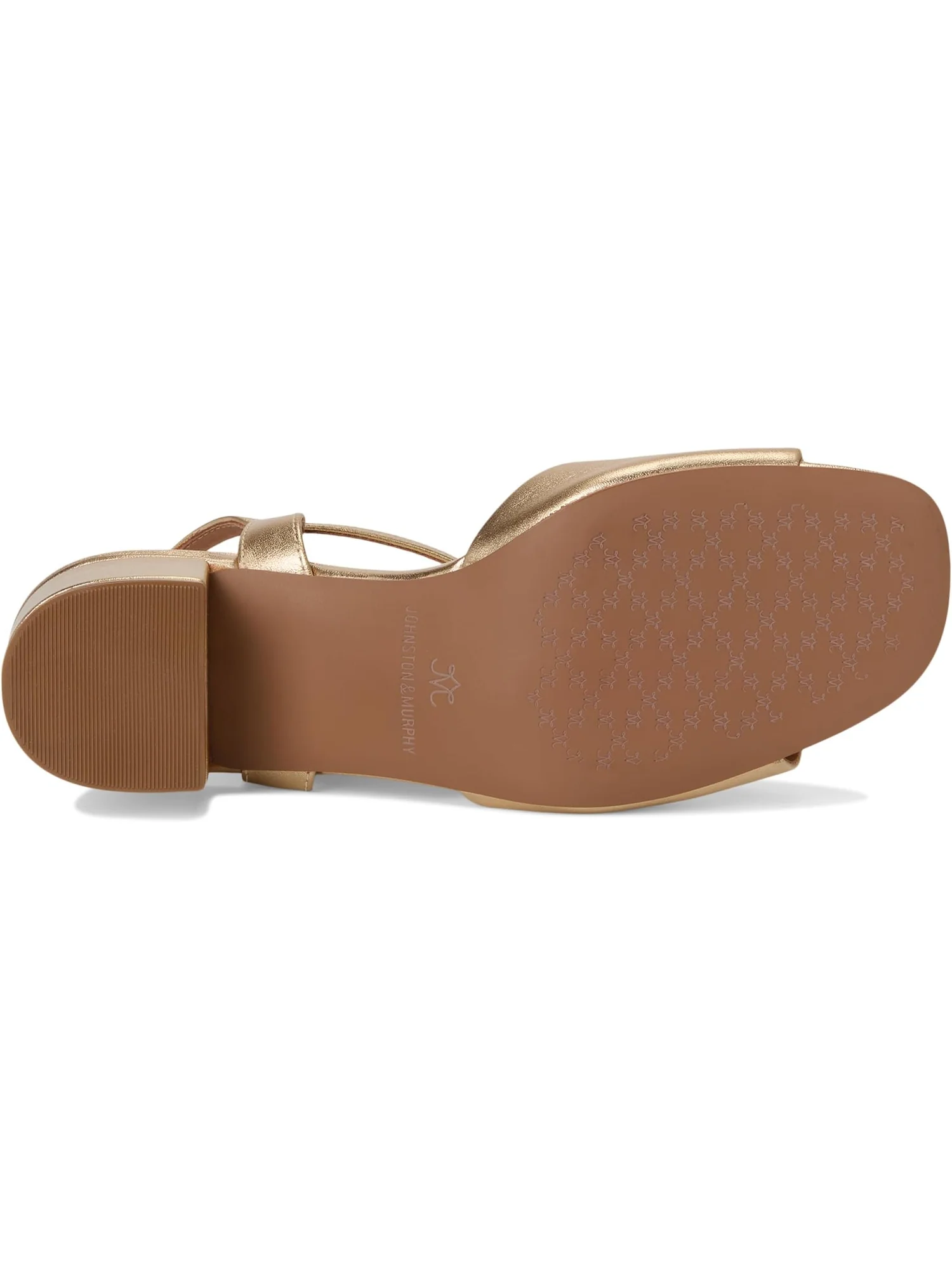 Туфли Johnston & Murphy Women's Edith Bit Sandals — изображение 3 из 7, золотистый металлик