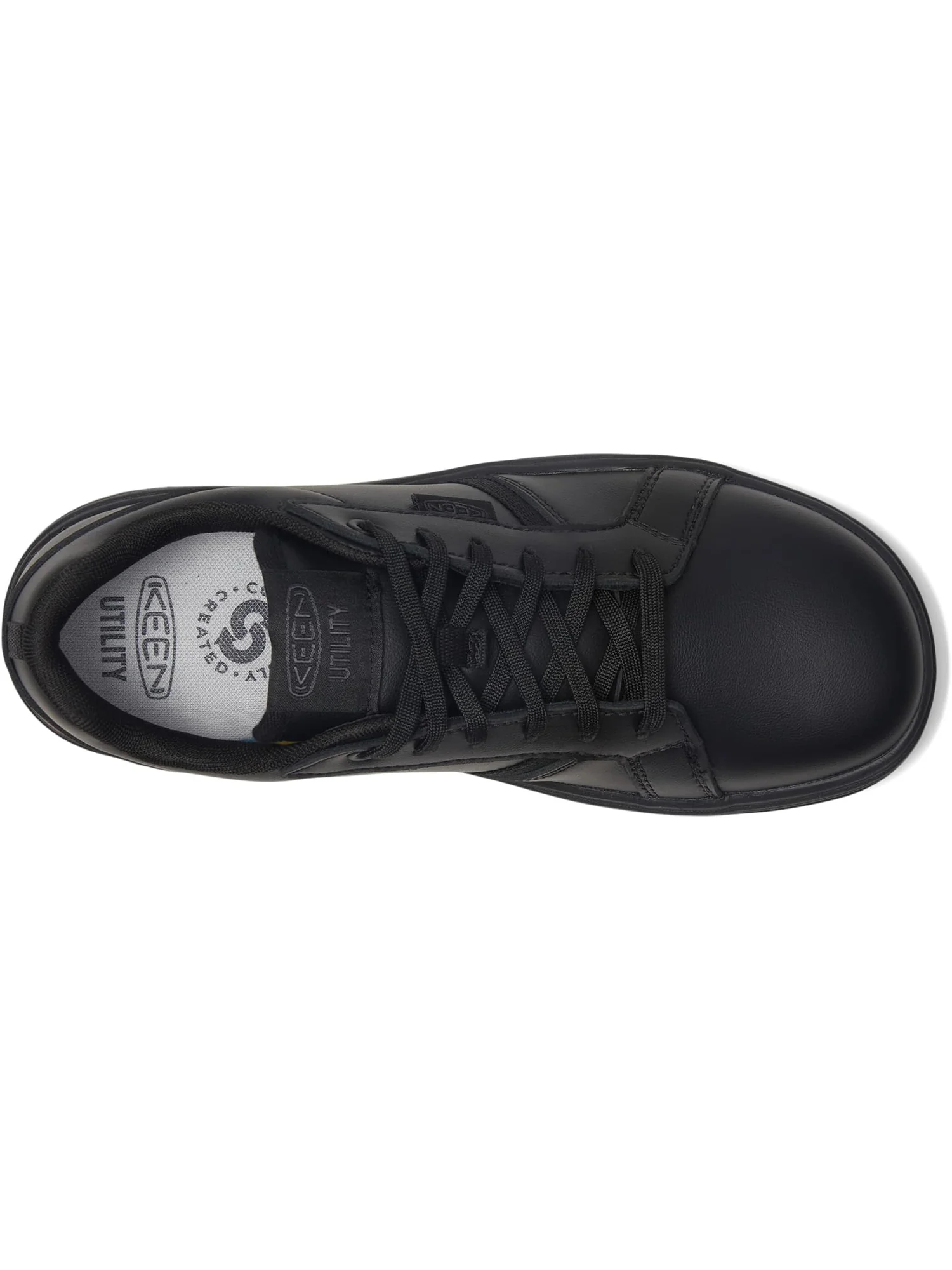 Кроссовки KEEN Utility Women's WTX Kenton Work Shoe — изображение 2 из 7, черный/черный