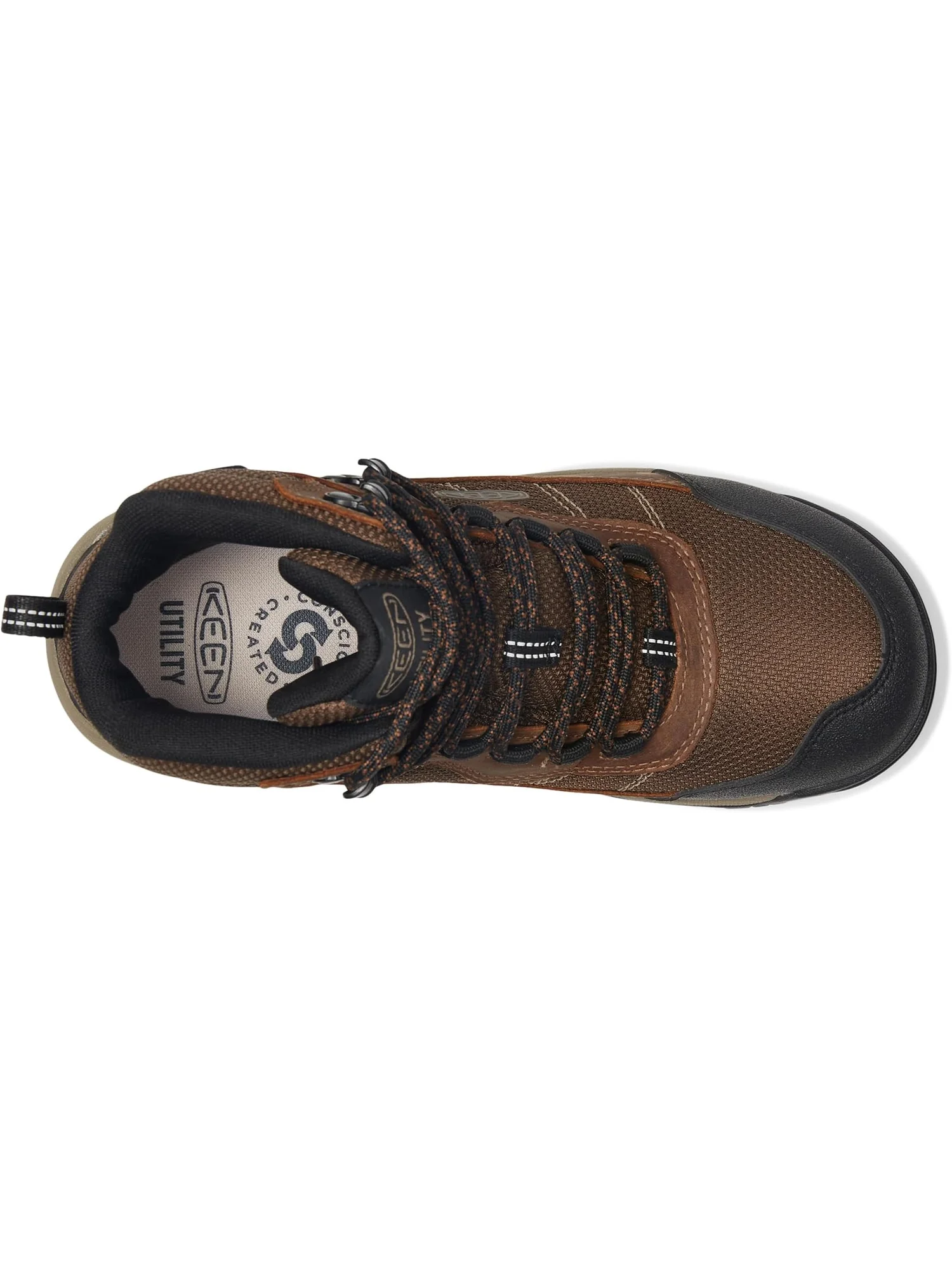 Ботинки KEEN Utility Women's Skokie Waterproof Work Boot — изображение 2 из 7, черный