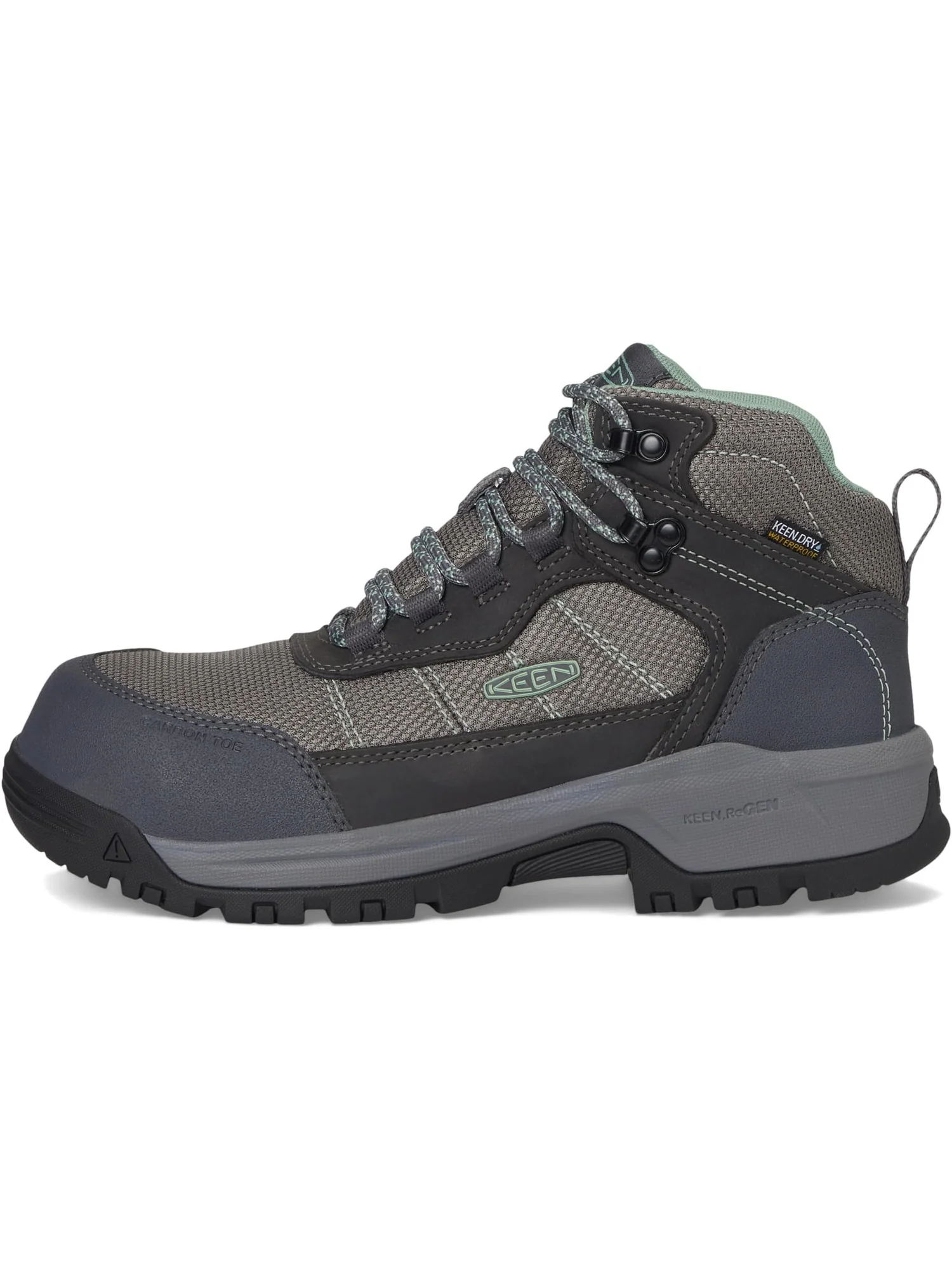 Ботинки KEEN Utility Women's Skokie Waterproof Work Boot — изображение 4 из 7, черный
