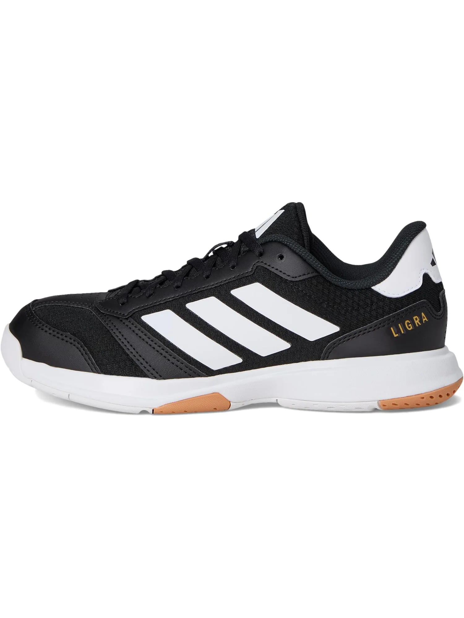 Кроссовки adidas Women's Ligra 8 Volleyball Shoes — изображение 4 из 7, черный/белый/белый