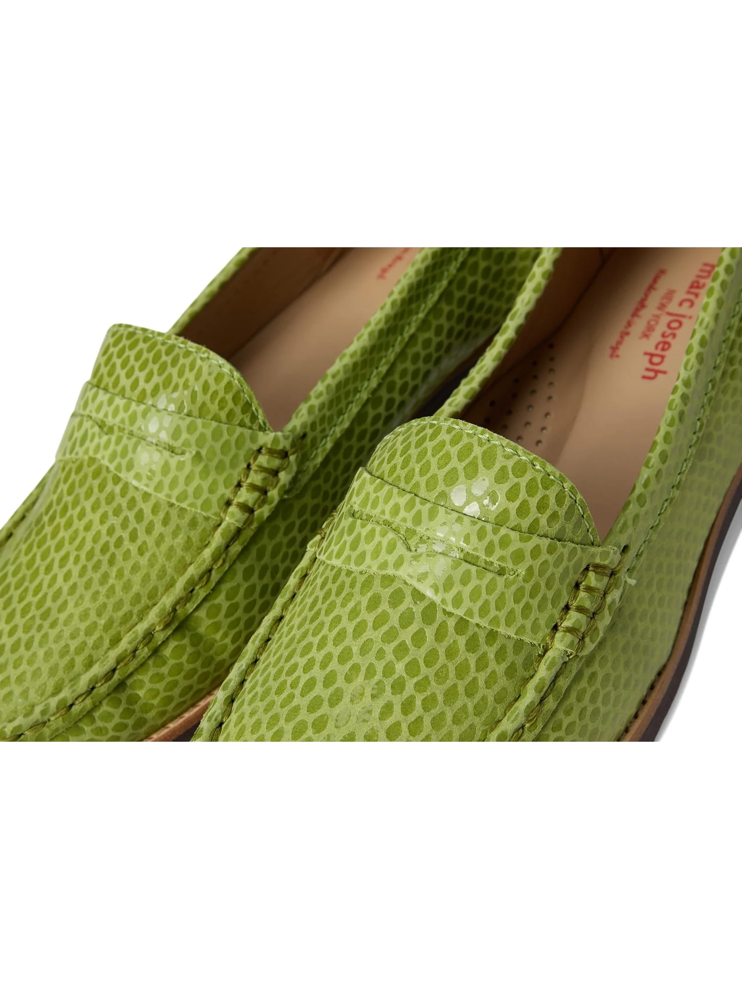 Лоферы Marc Joseph New York Women's East Village — изображение 6 из 7, лаймовый