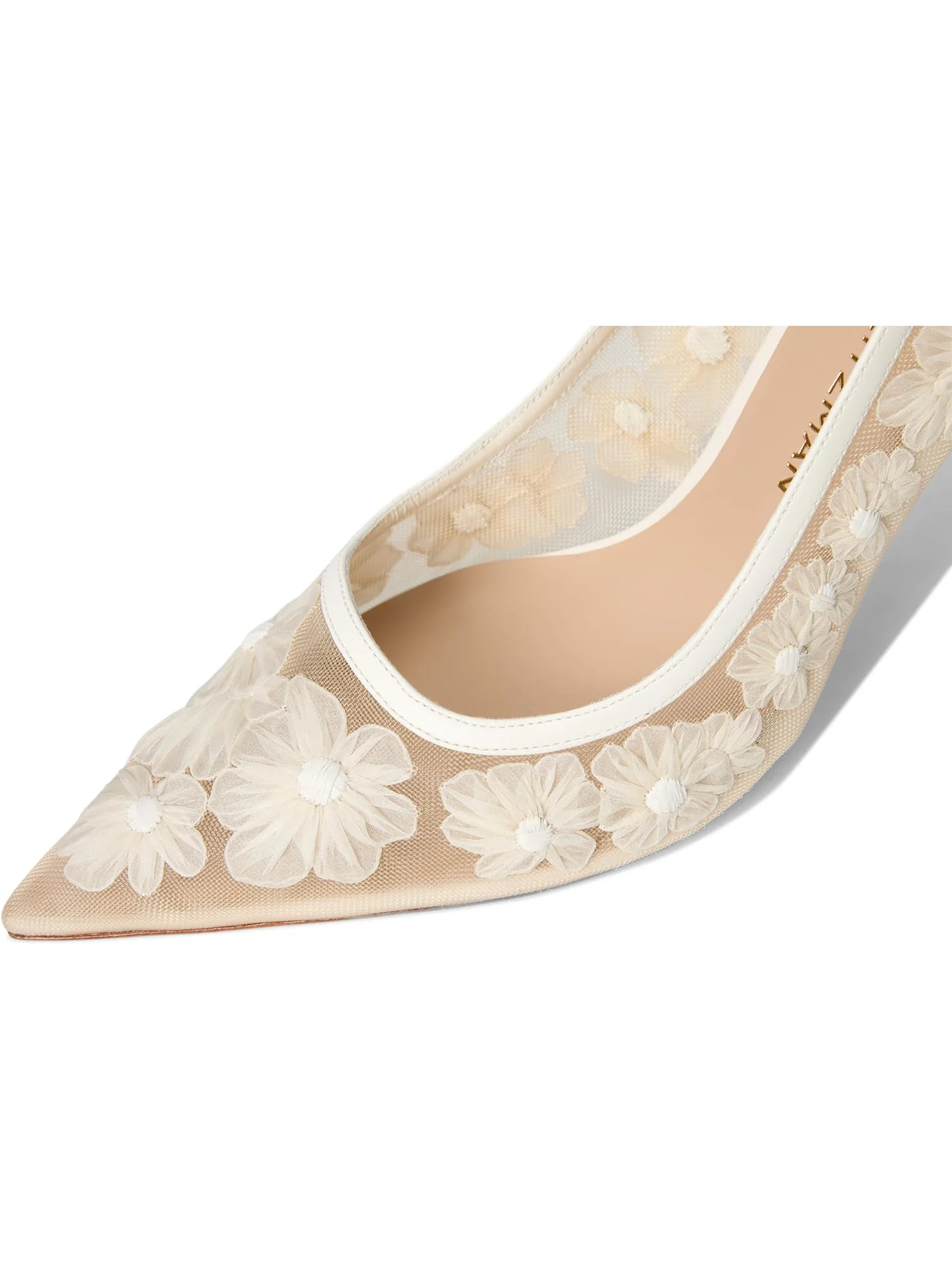 Туфли Stuart Weitzman Women's Stuart Power 85 — изображение 6 из 7, бежевый