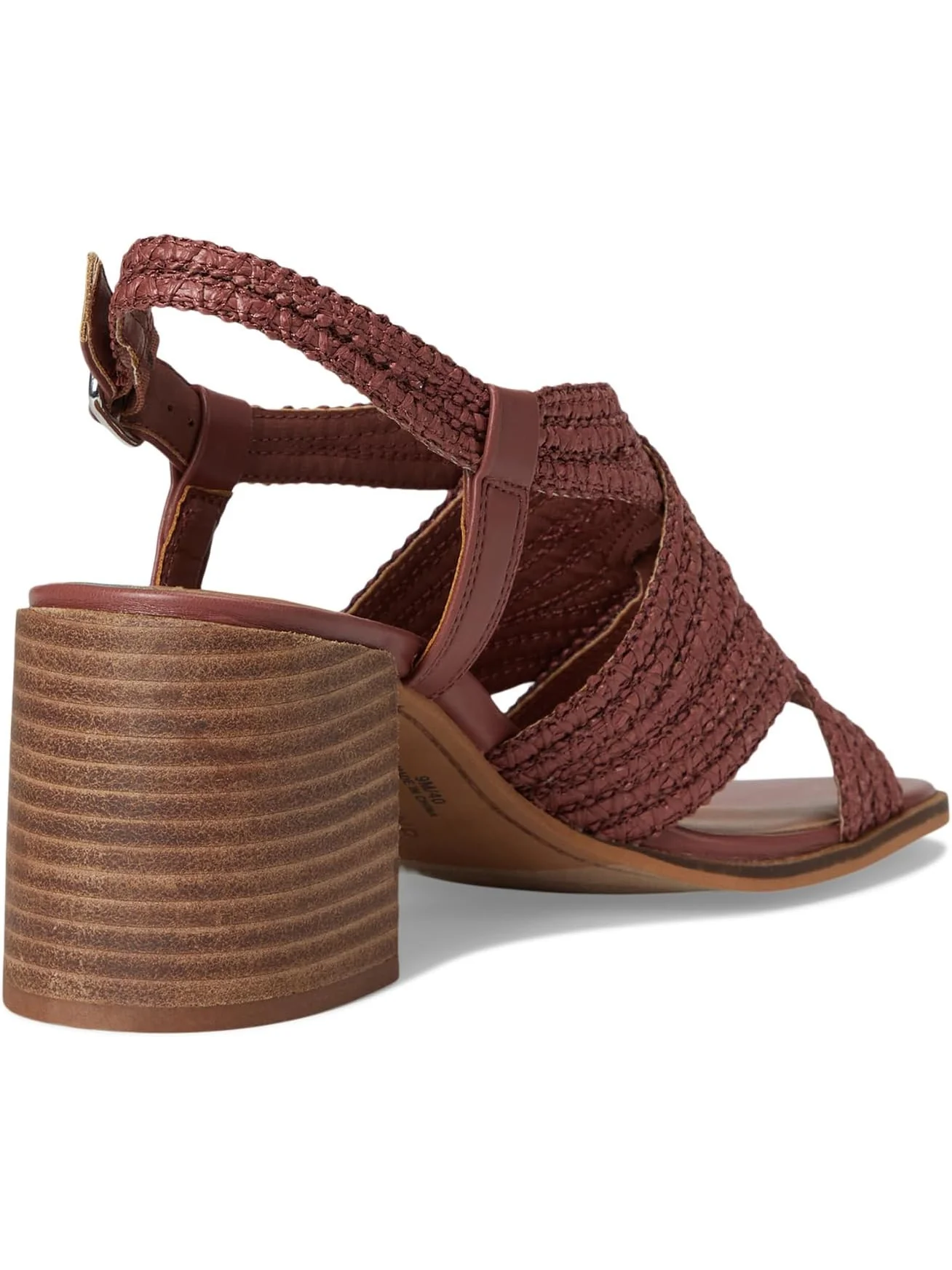 Туфли Lucky Brand Women's Sasina Cut Out Heeled Sandals — изображение 5 из 7, розовый