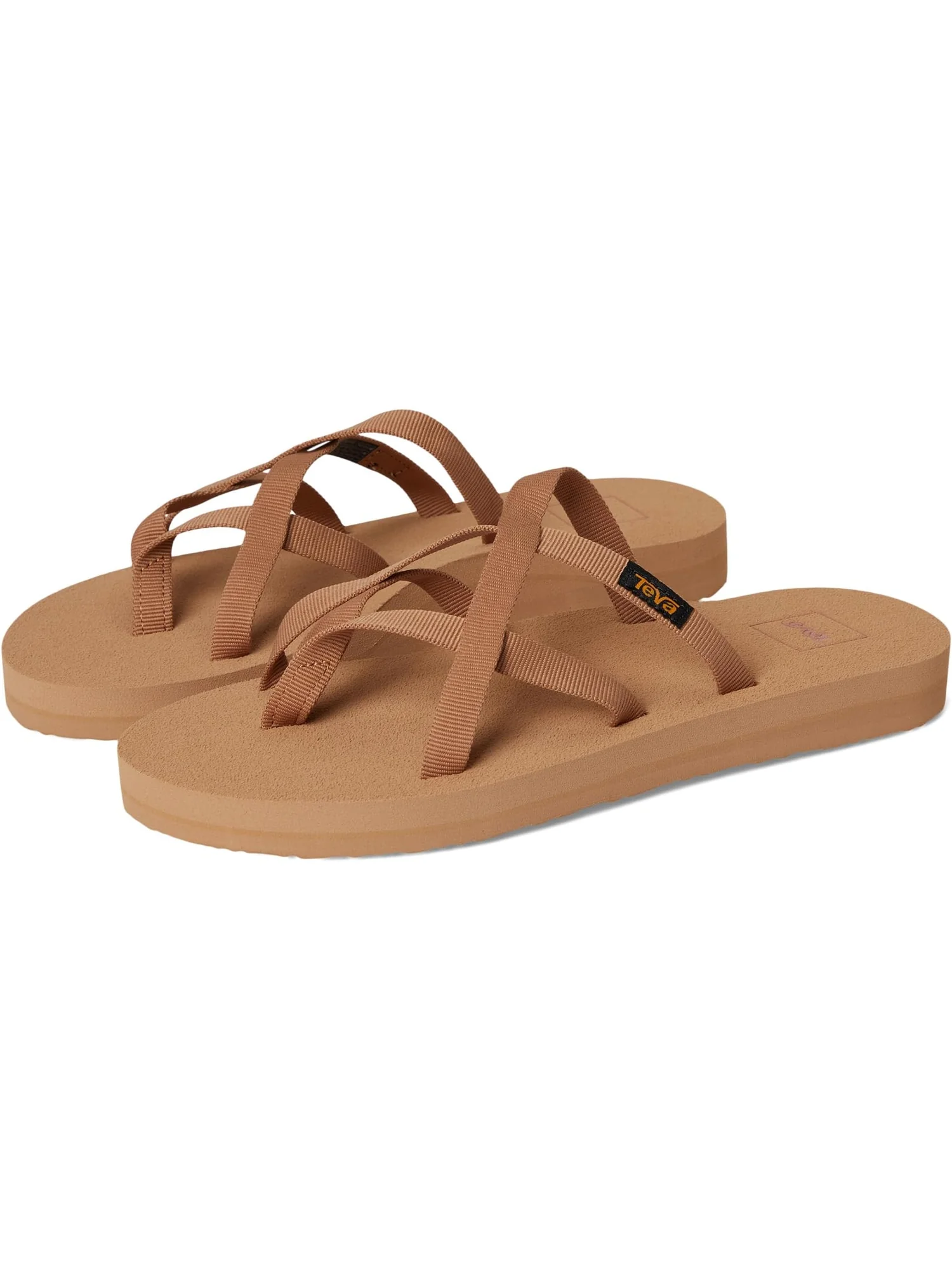 Сандалии Teva Women's Olowahu, Tanzine — изображение 1 из 7, коричневый