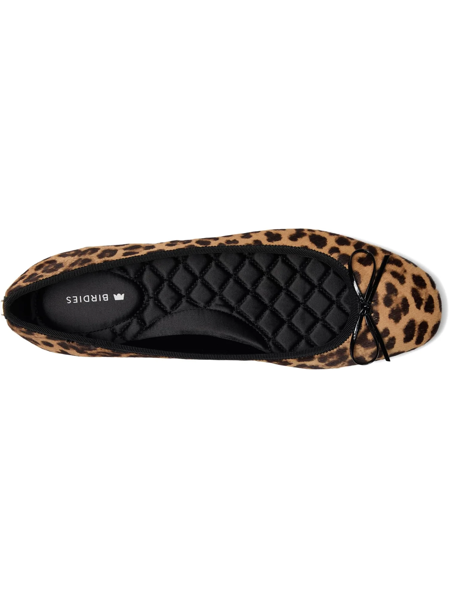 Балетки Birdies Women's The Hummingbird Ballet Flat, Leopardprint Calf Hair — изображение 2 из 7, леопардовый