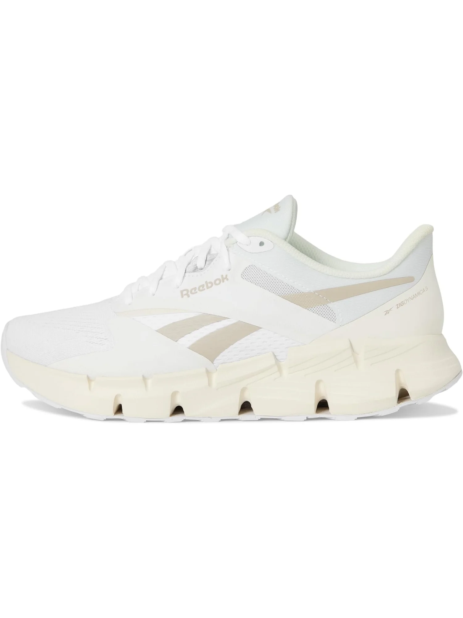 Кроссовки Reebok Unisex Zig Dynamica 5 — изображение 4 из 7, белый