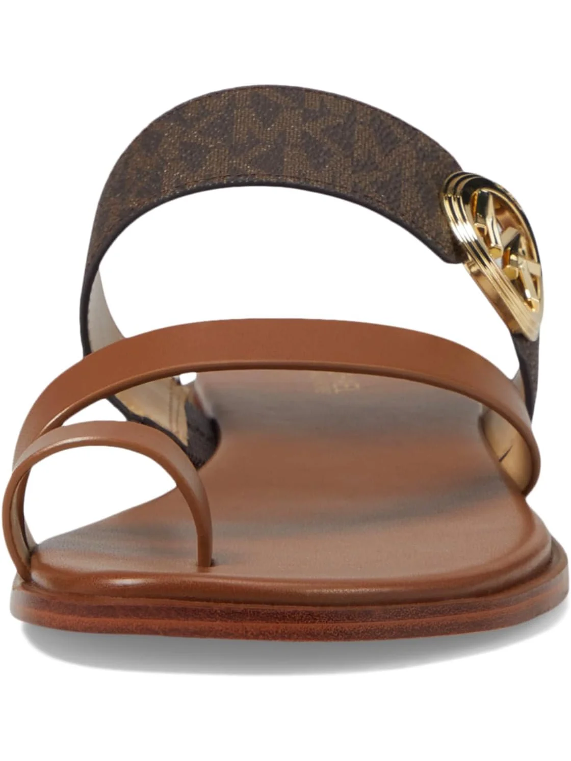 Сандалии MICHAEL Michael Kors Women's Vera Flat Thong — изображение 2 из 5, коричневый