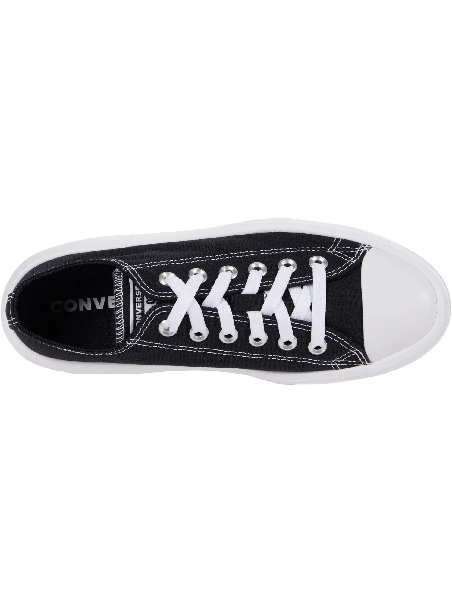 Кроссовки Converse Women's Chuck Taylor All Star Move Platform Ox — изображение 2 из 6, черный/белый/белый