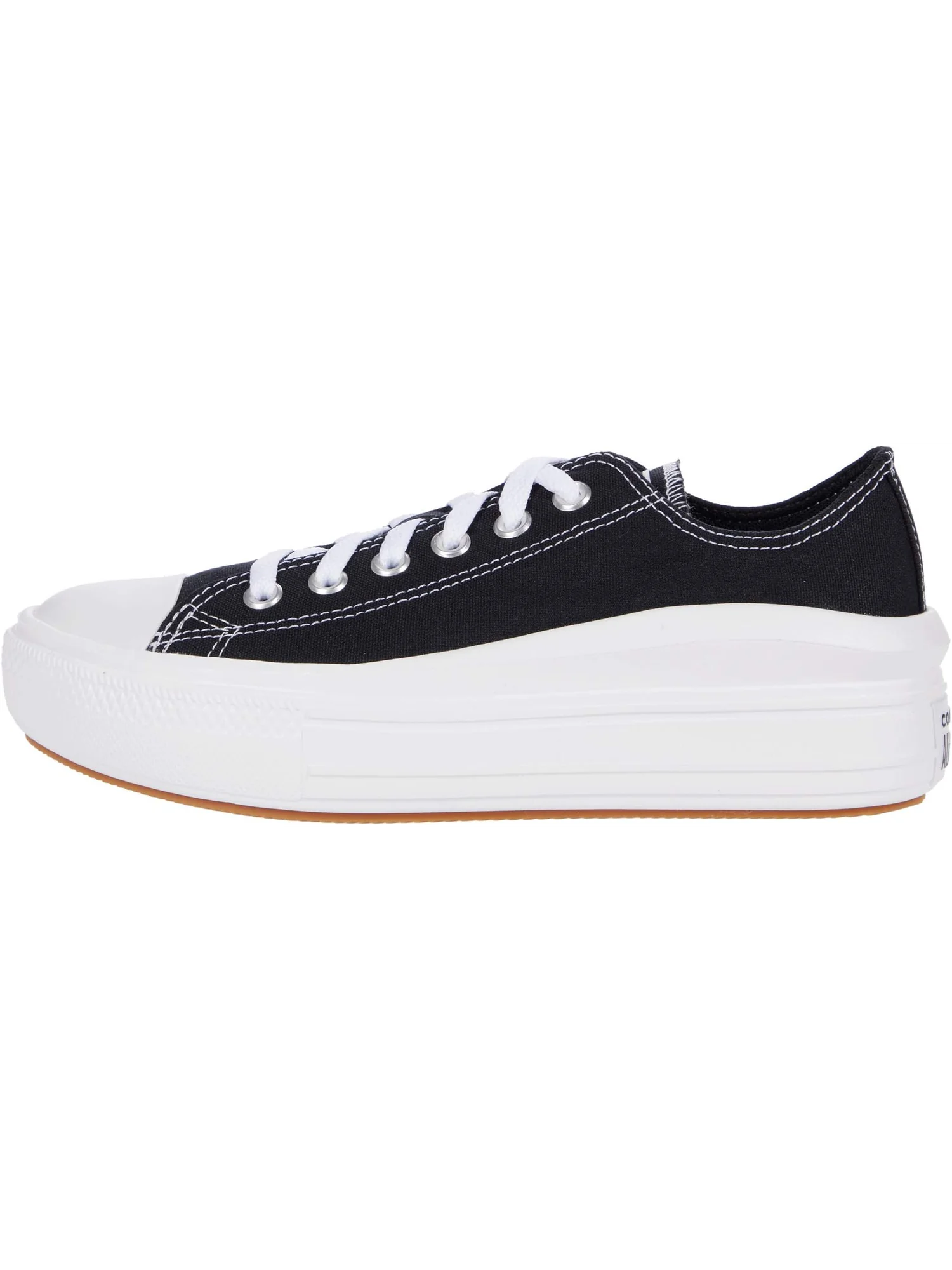 Кроссовки Converse Women's Chuck Taylor All Star Move Platform Ox — изображение 4 из 6, черный/белый/белый