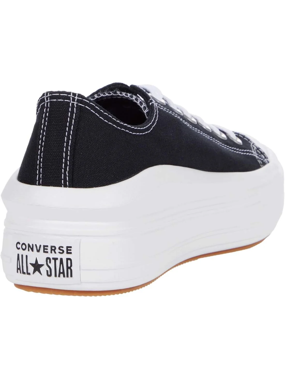 Кроссовки Converse Women's Chuck Taylor All Star Move Platform Ox — изображение 5 из 6, черный/белый/белый