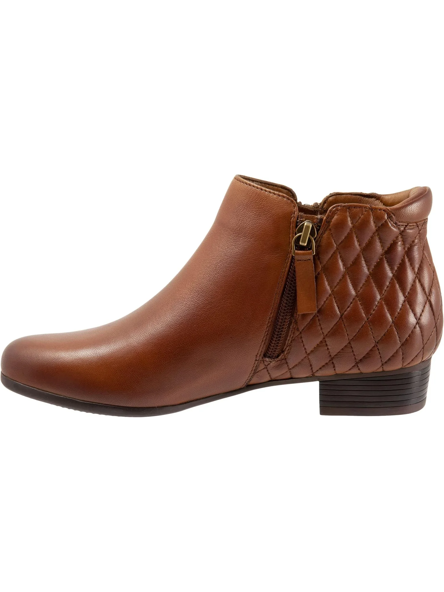 Ботинки Trotters Women's Major, Luggage Quilted — изображение 4 из 7, бежевый