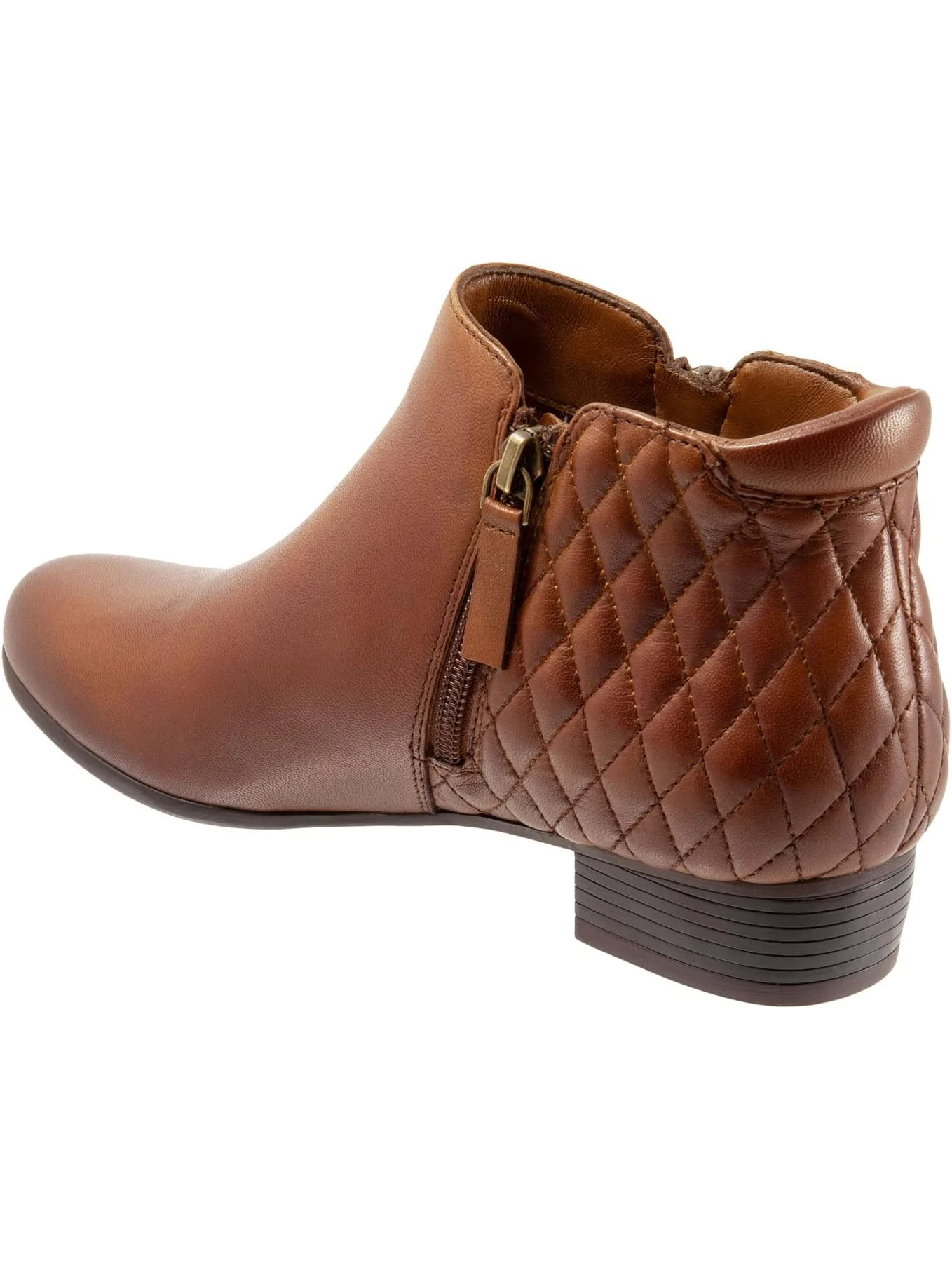 Ботинки Trotters Women's Major, Luggage Quilted — изображение 5 из 7, бежевый