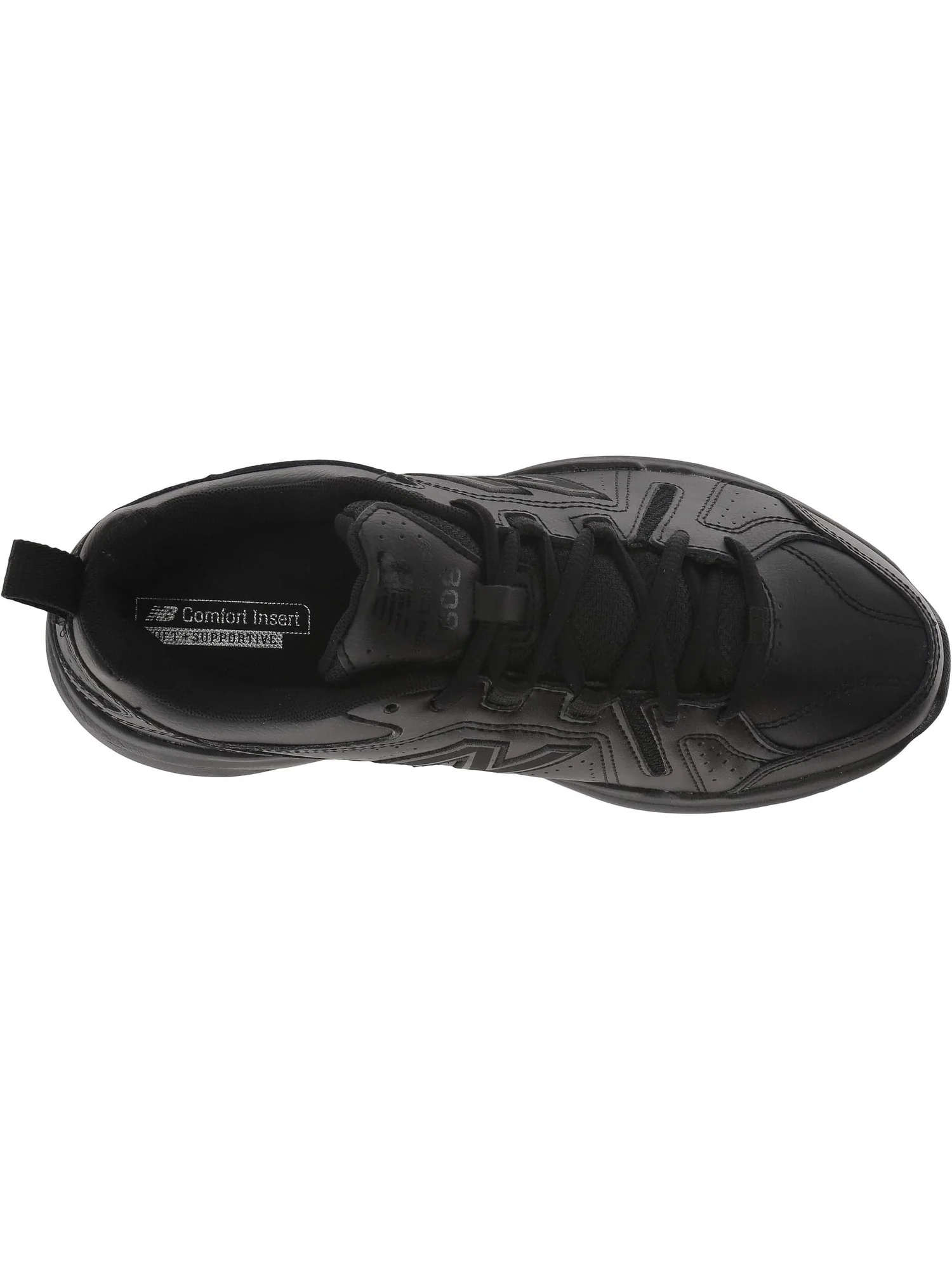 Кроссовки New Balance Women's 608v5 Slip Resistant — изображение 2 из 7, черный/черный