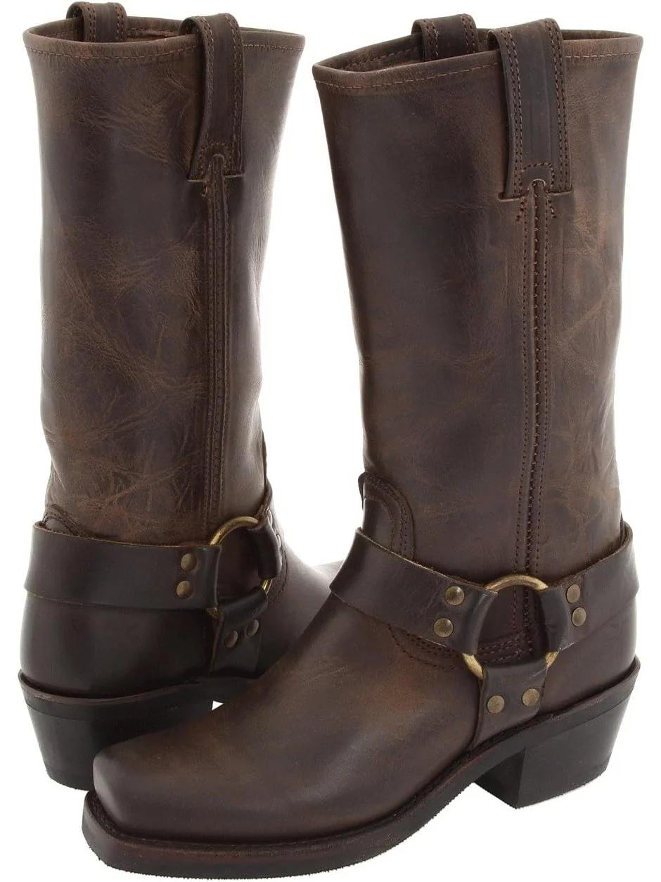 Ботинки Frye Women's Harness 12R, Smoke Old Town — изображение 1 из 7, серый