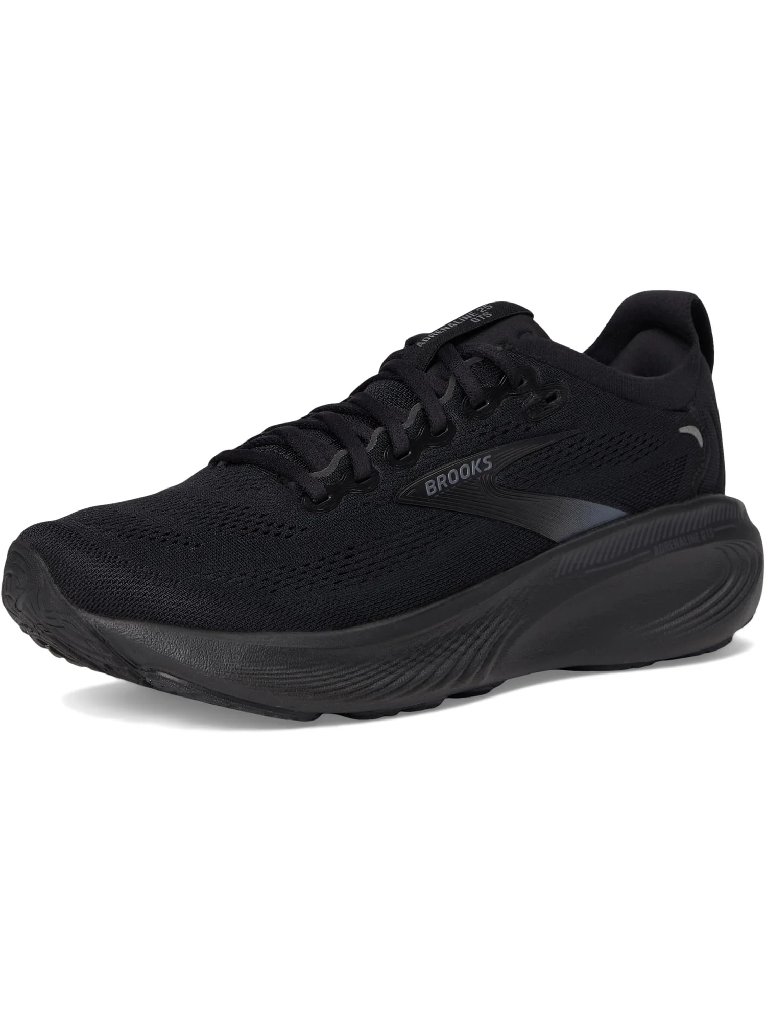 Кроссовки Brooks Men's Adrenaline GTS 25 — изображение 7 из 7, черный/черный