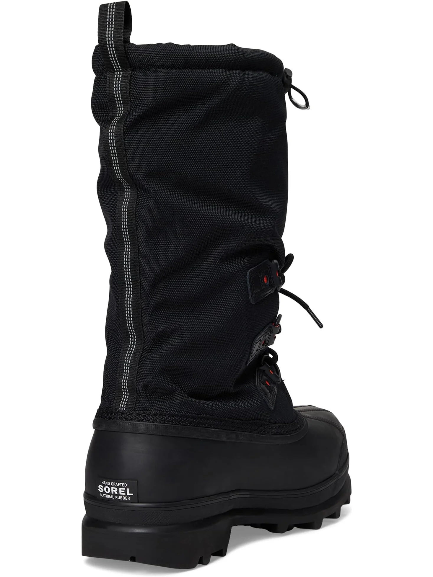 Ботинки SOREL Men's Glacier Xt — изображение 5 из 7, черный/красный