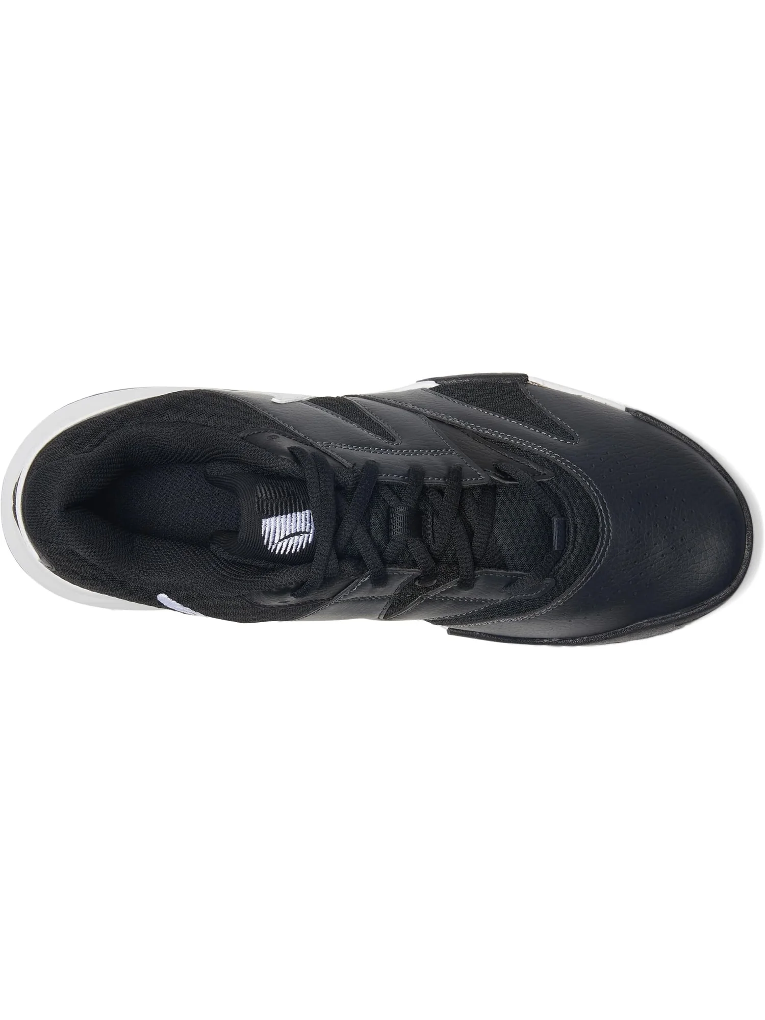Кроссовки Nike Men's Court Lite 4 — изображение 2 из 7, черный/белый