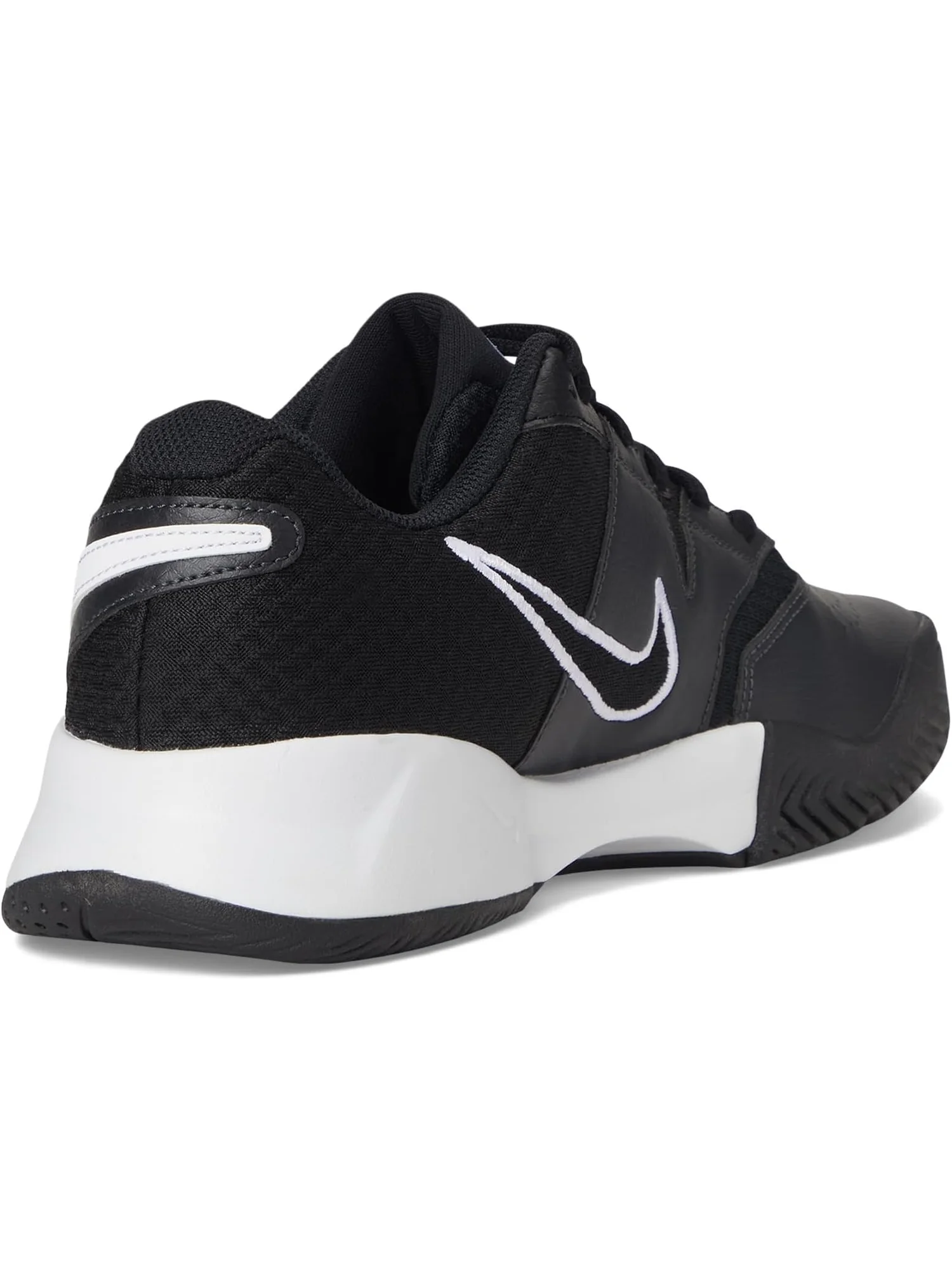 Кроссовки Nike Men's Court Lite 4 — изображение 5 из 7, черный/белый