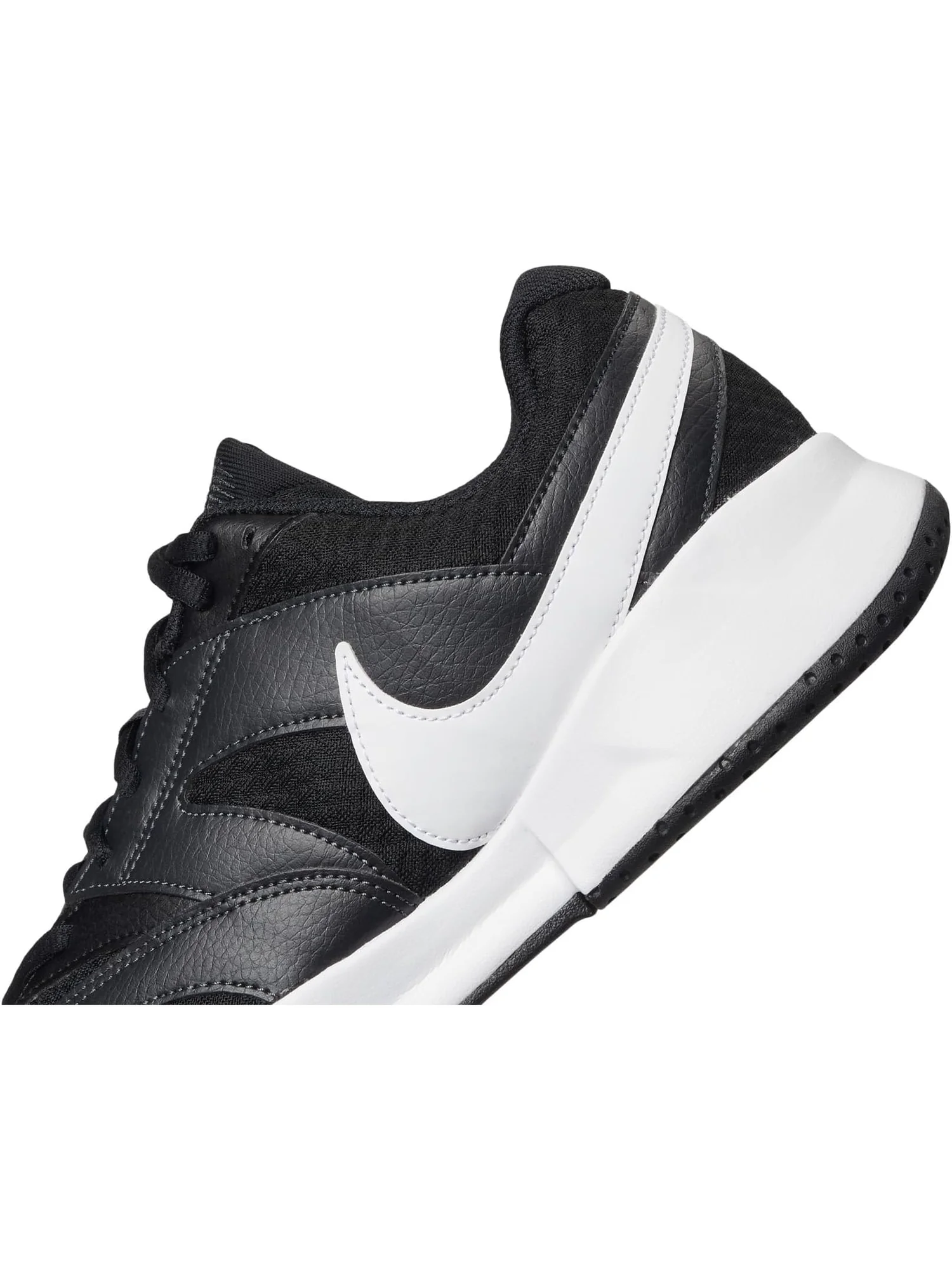 Кроссовки Nike Men's Court Lite 4 — изображение 6 из 7, черный/белый