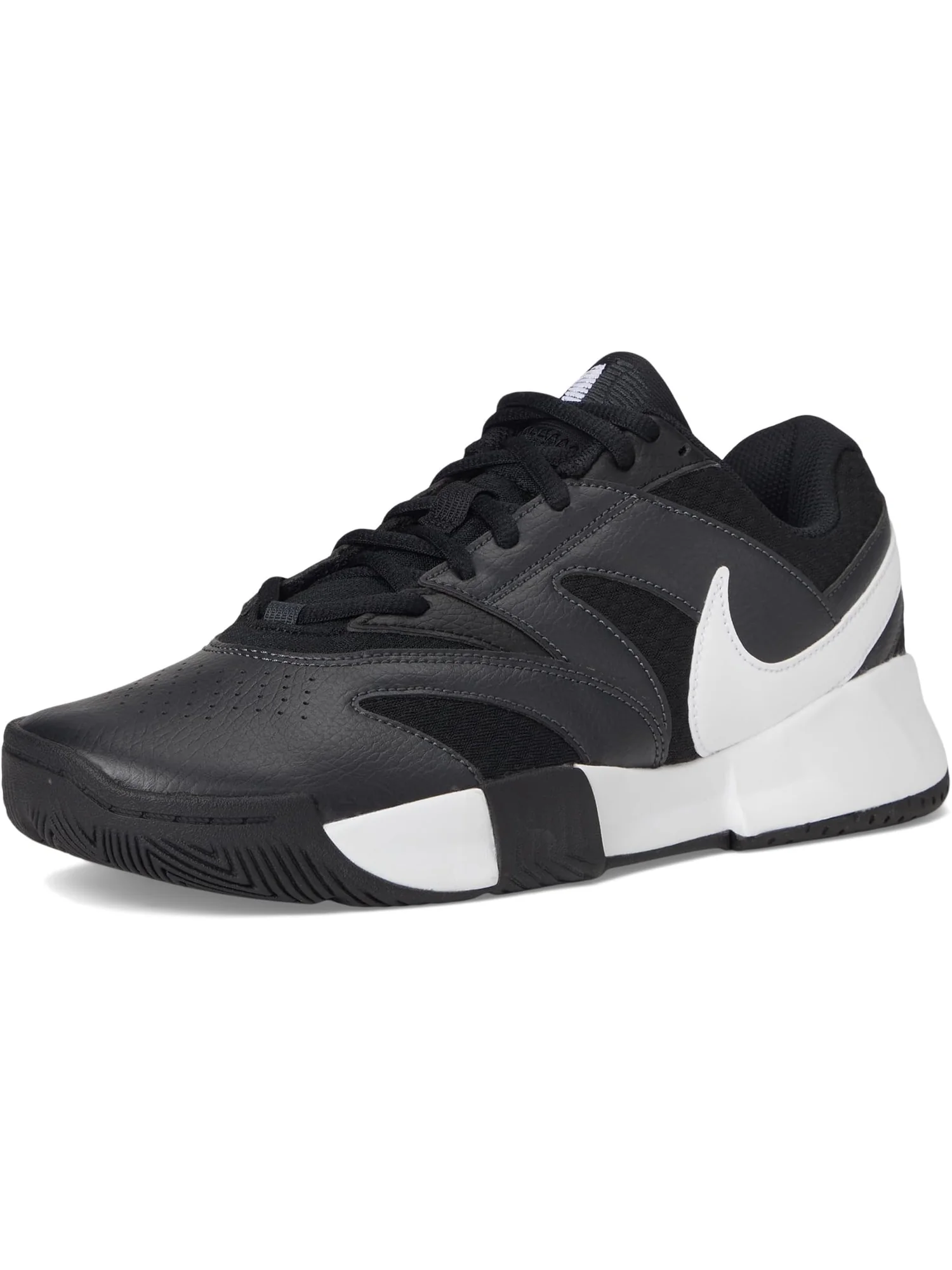 Кроссовки Nike Men's Court Lite 4 — изображение 7 из 7, черный/белый