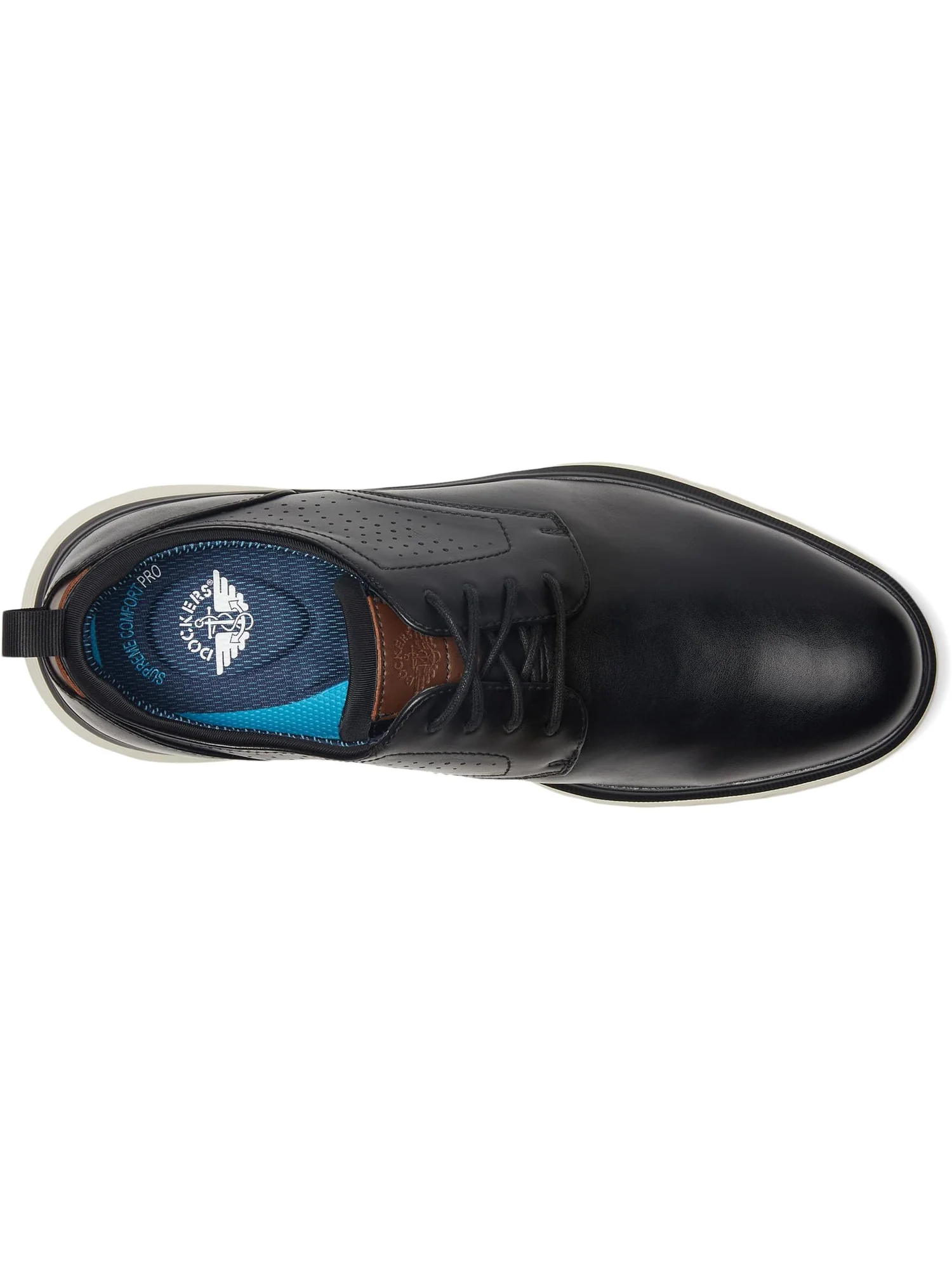 Оксфорды Dockers Men's Franco — изображение 2 из 7, черный/белый