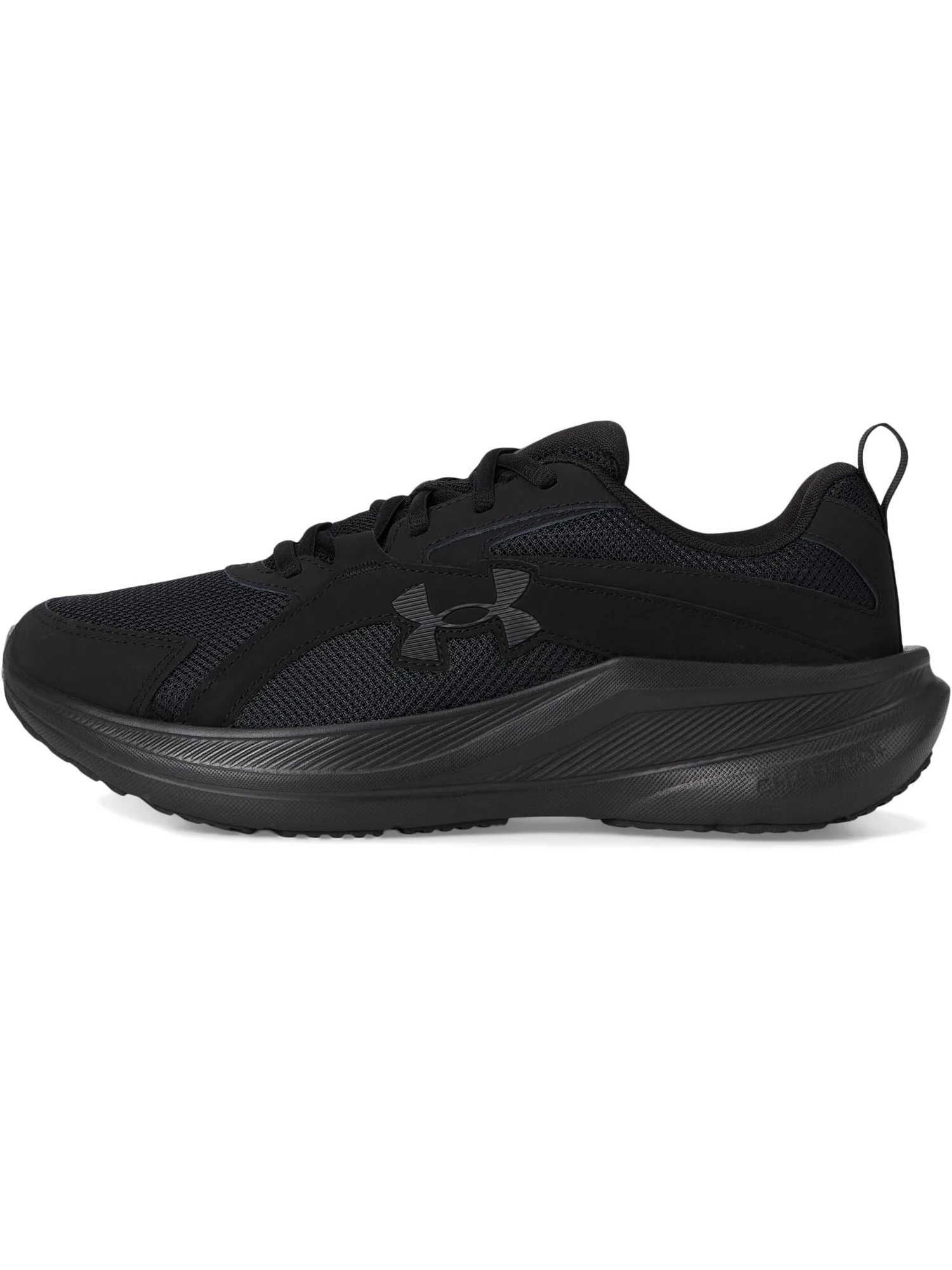 Кроссовки Under Armour Men's Charged Assert 11 — изображение 4 из 7, черный/черный/черный