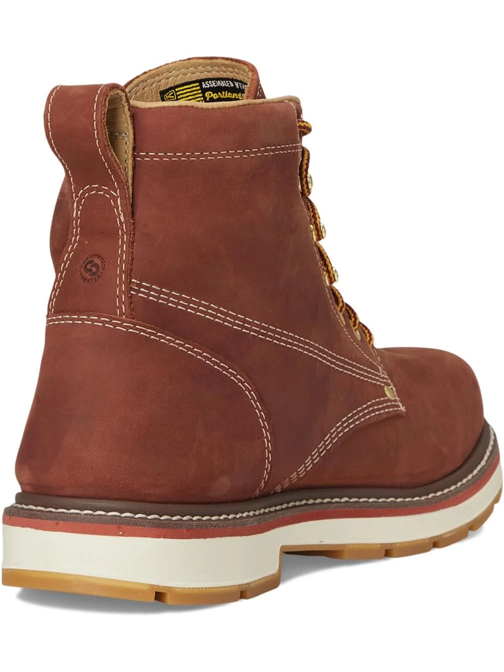 Ботинки KEEN Utility Men's Liberty 6" Waterproof 90° Heel Boots — изображение 5 из 7, коричневый
