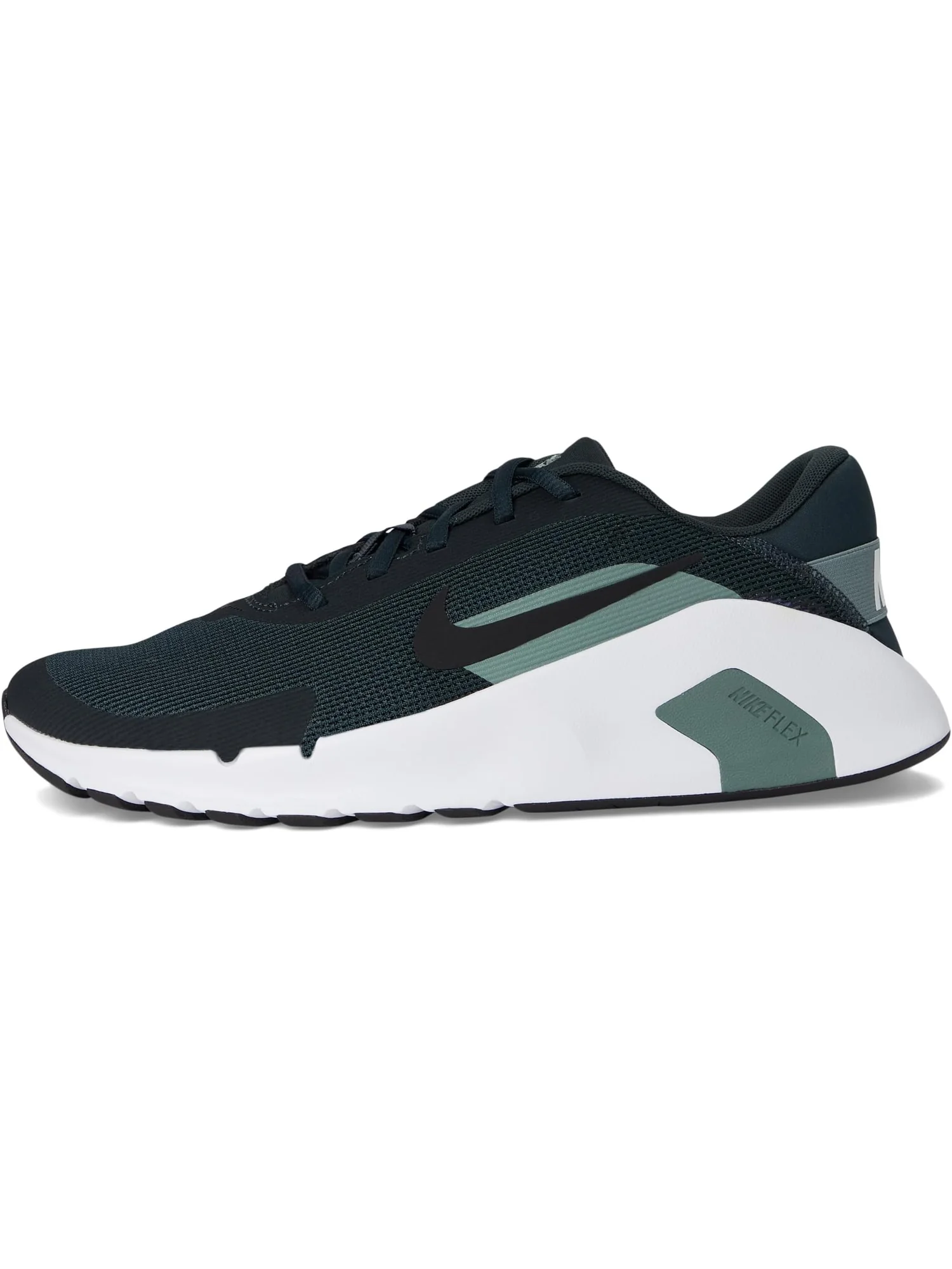Кроссовки Nike Men's Flex Train — изображение 4 из 7, черный/зеленый