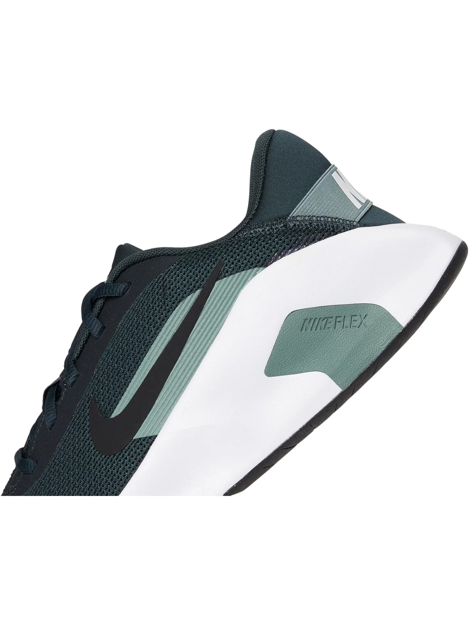 Кроссовки Nike Men's Flex Train — изображение 6 из 7, черный/зеленый