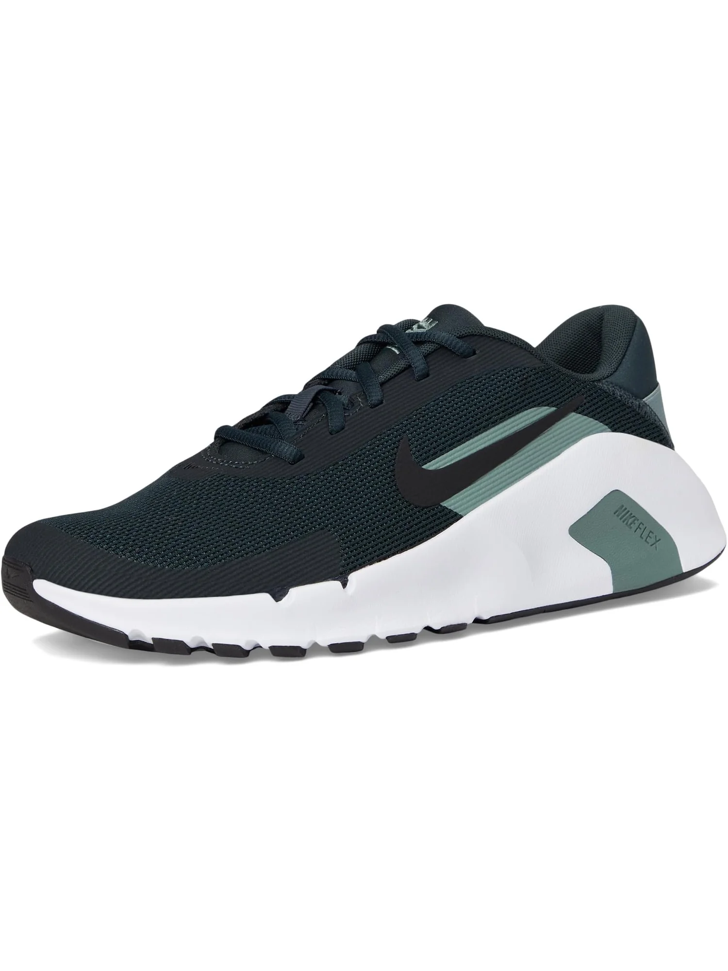 Кроссовки Nike Men's Flex Train — изображение 7 из 7, черный/зеленый