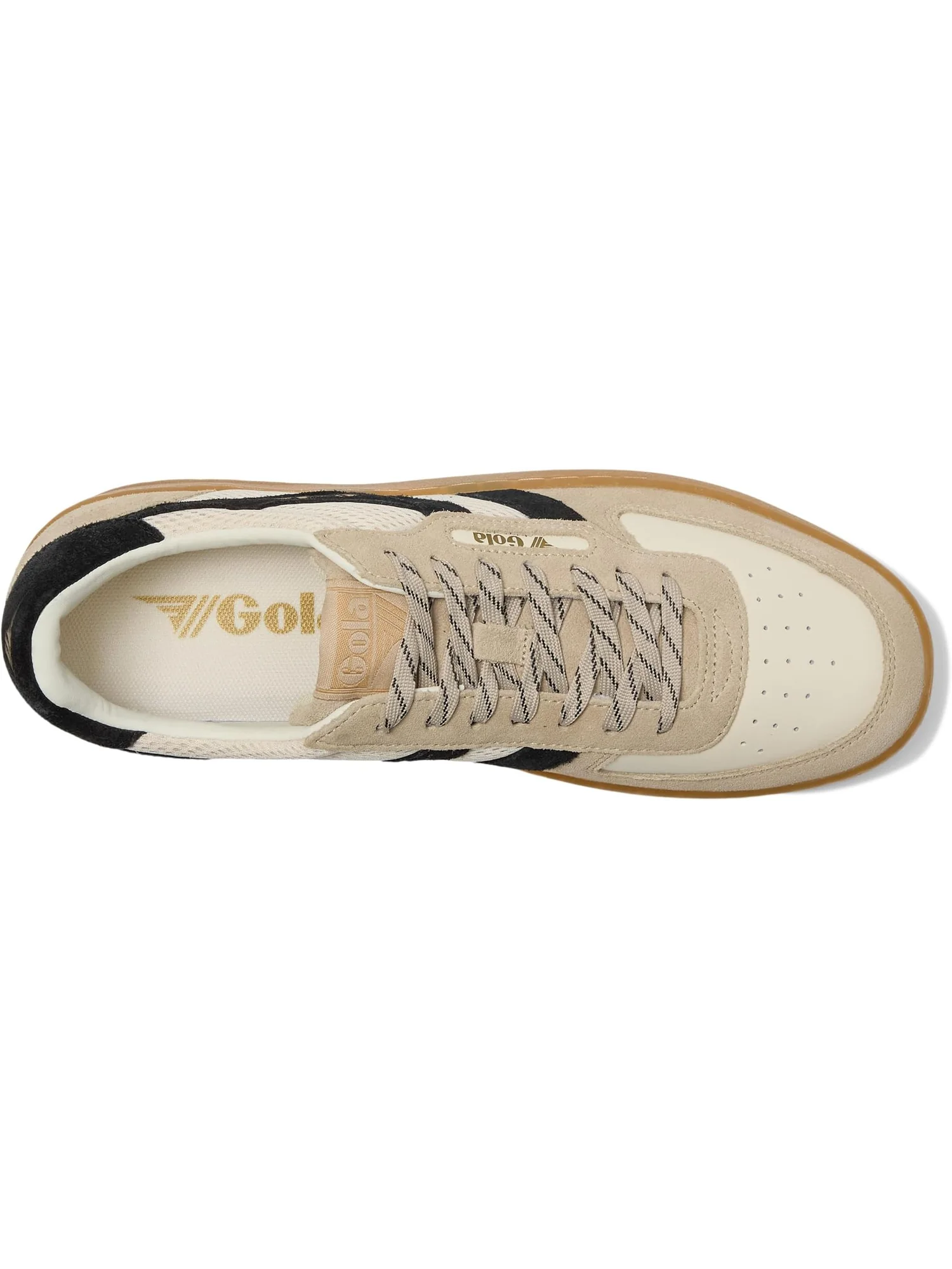 Кроссовки Gola Men's Hawk '83 — изображение 2 из 7, белый//черный