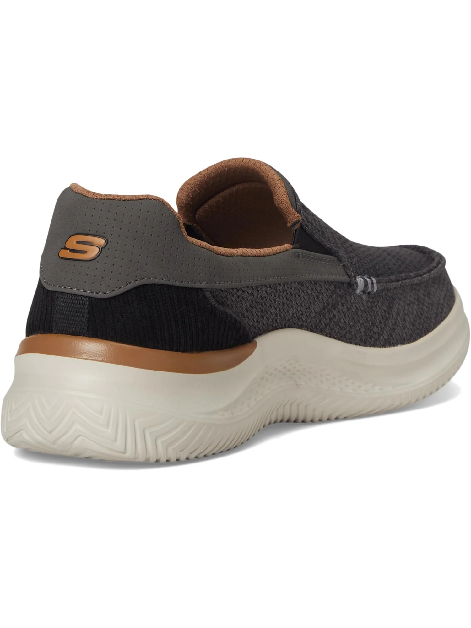 Лоферы SKECHERS Men's Hasting - Marco — изображение 5 из 7, серый/черный