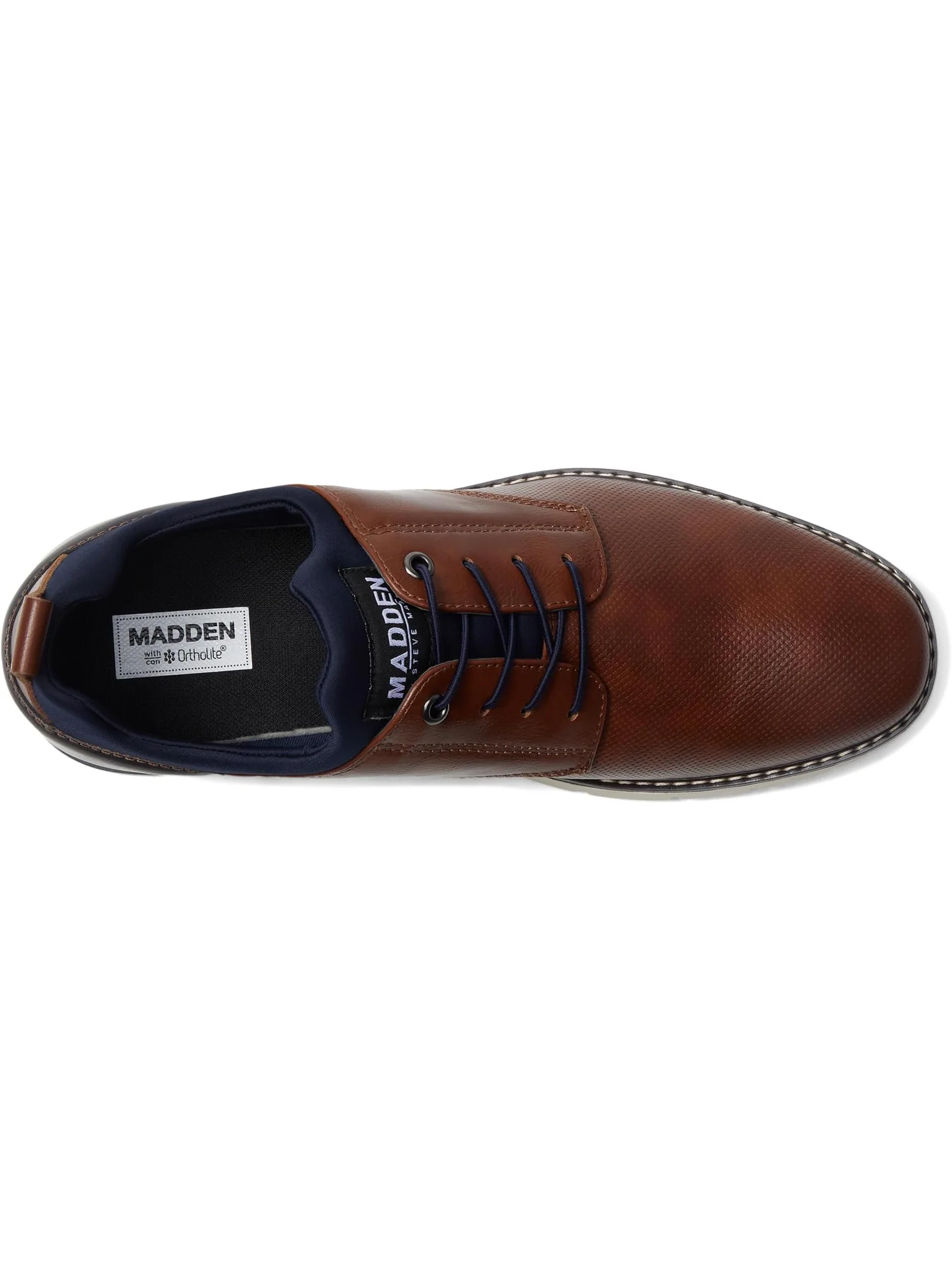 Оксфорды Steve Madden Men's Lyddon — изображение 2 из 7, коричневый