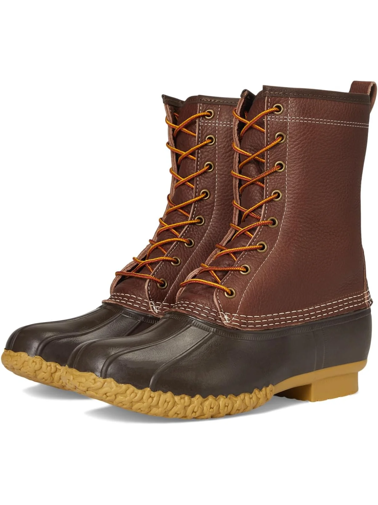 Ботинки L.L.Bean Men's 10" Bean Boots Shearling Lined Insulated Tumbled Leather